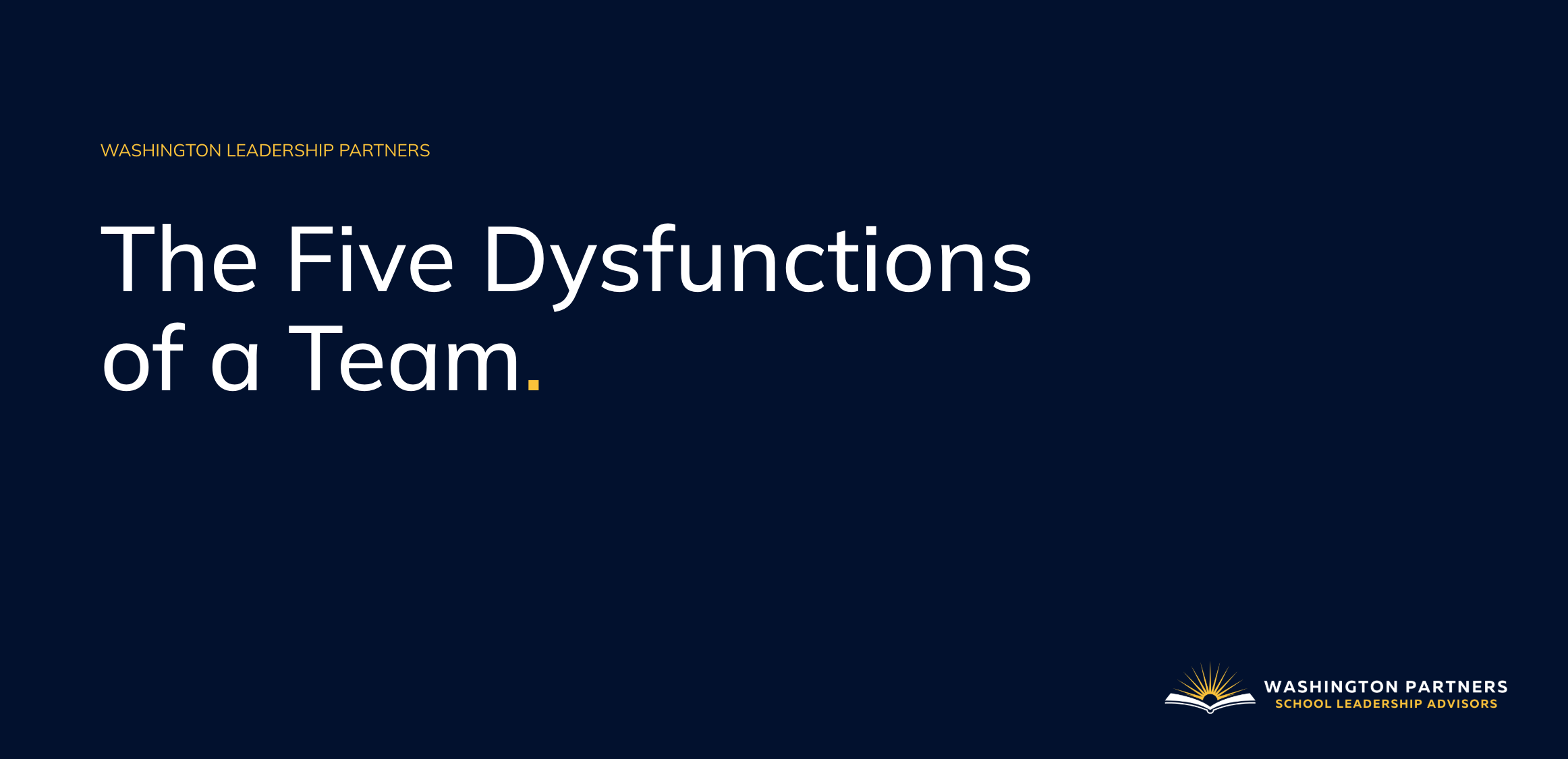 Why Your Leadership Team Is the Variable That Matters Most