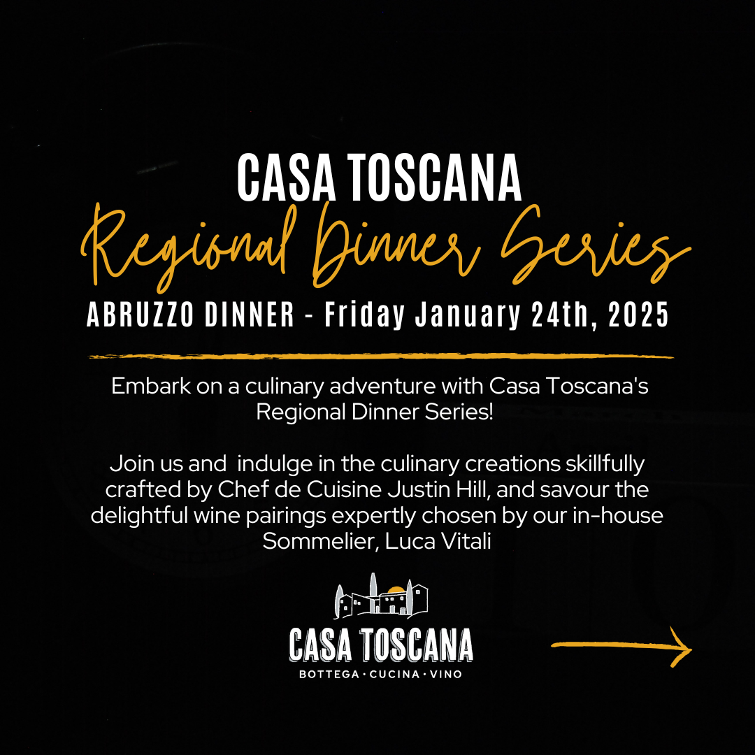 ABRUZZO DINNER- Regional Dinner Series