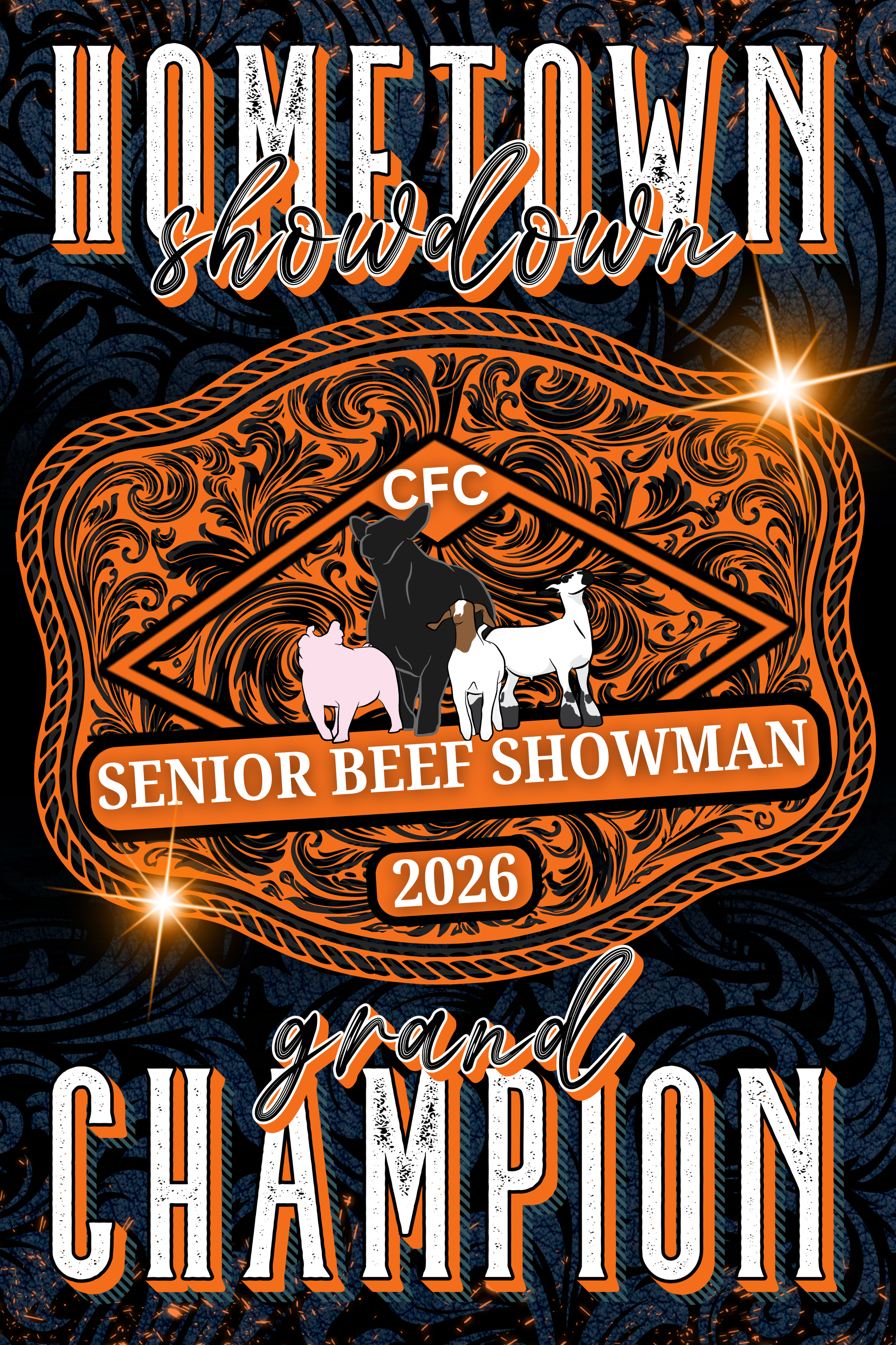 Buckle Banner Livestock Show Award