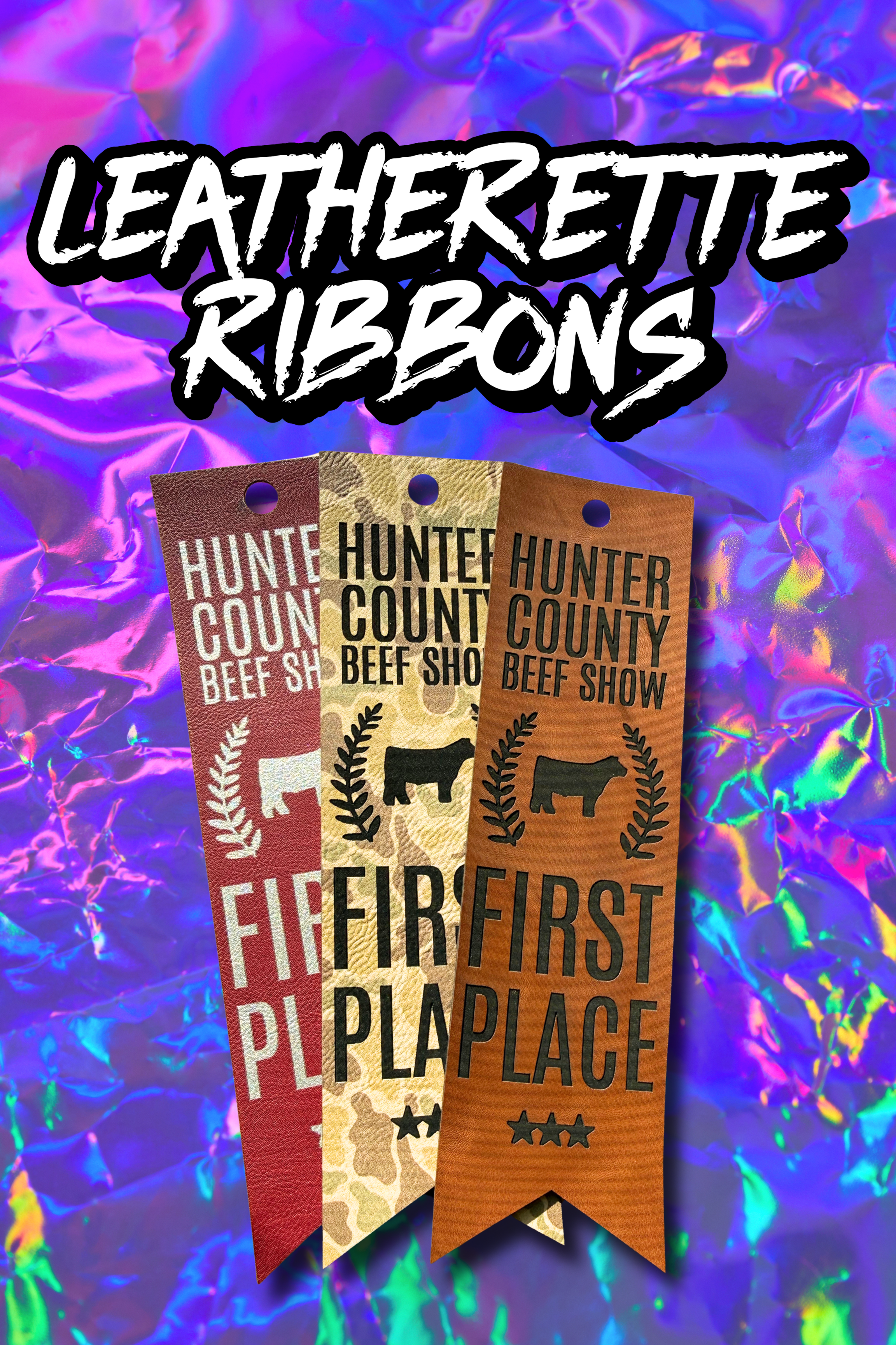 Leatherette Ribbon — Chasing Banners