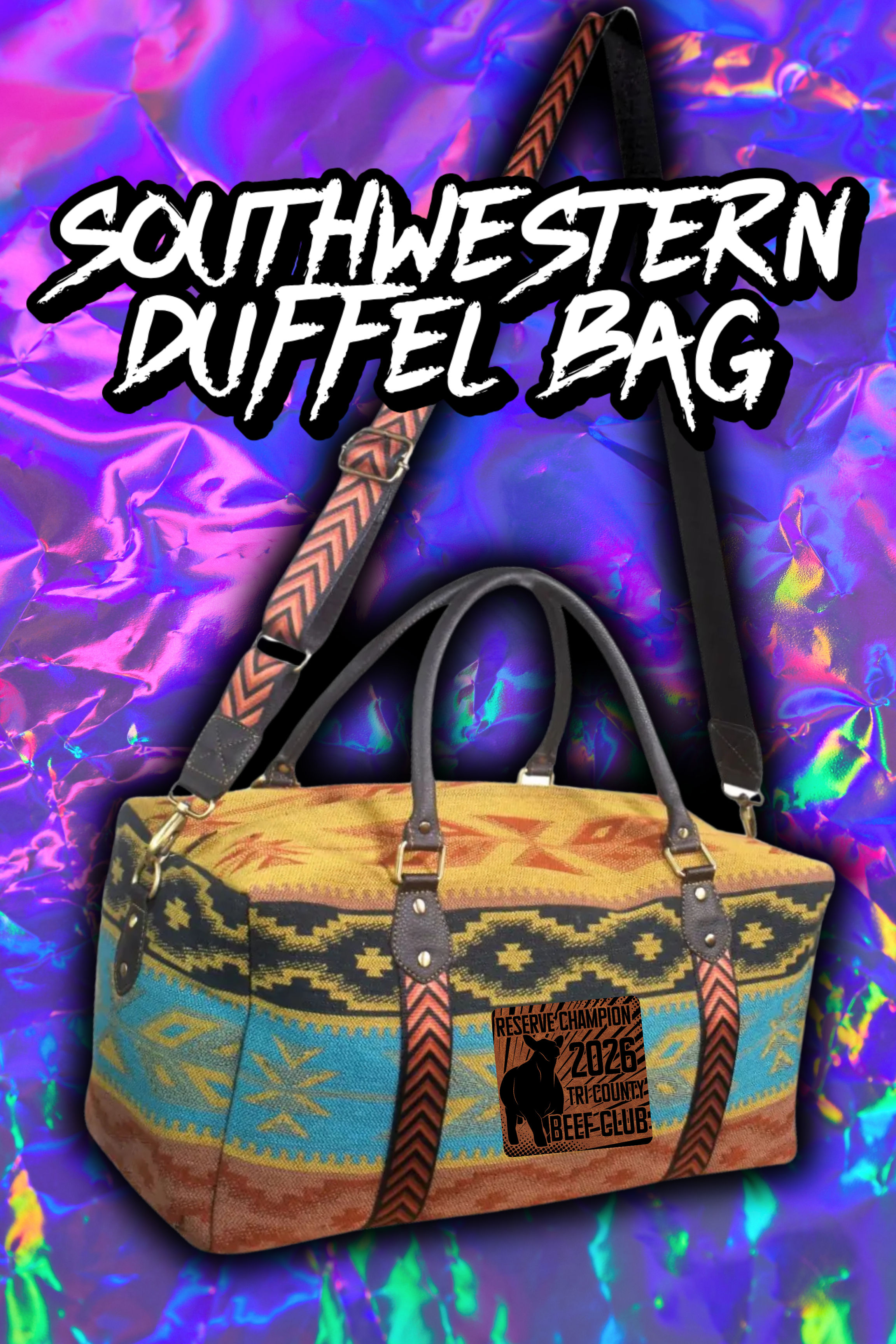 Southwestern Duffel Bag
