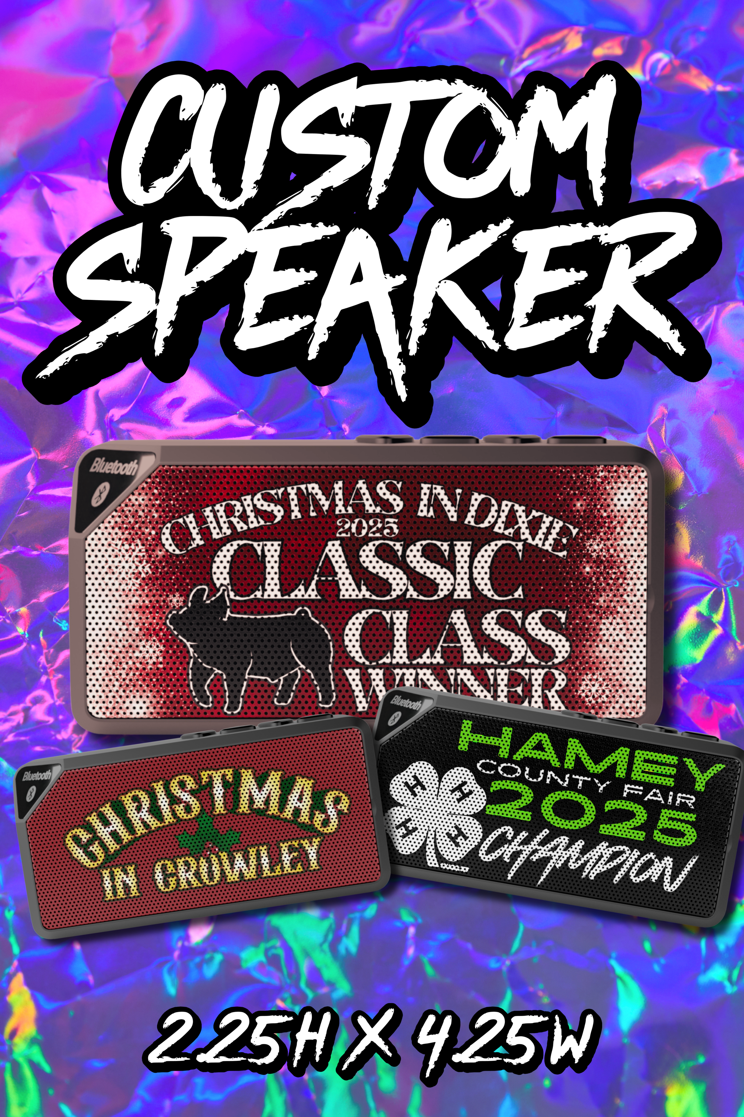 Rectangular Bluetooth Speaker