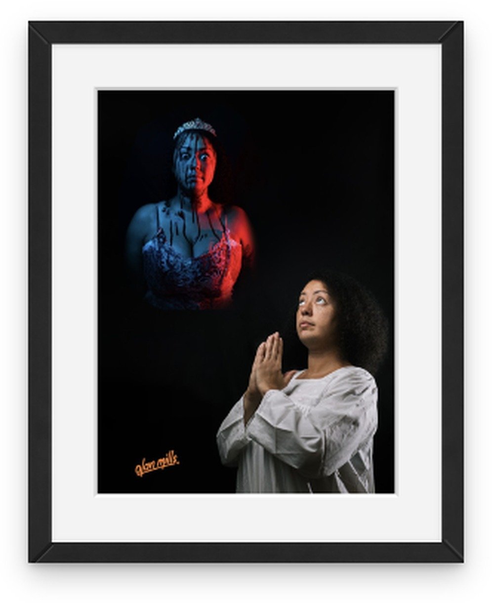 "And Eve Was Weak" by photographer Allie Mullin | Allie's 31 Days of Halloween at Main Street Station Gallery | The Crone House in Richmond, VA