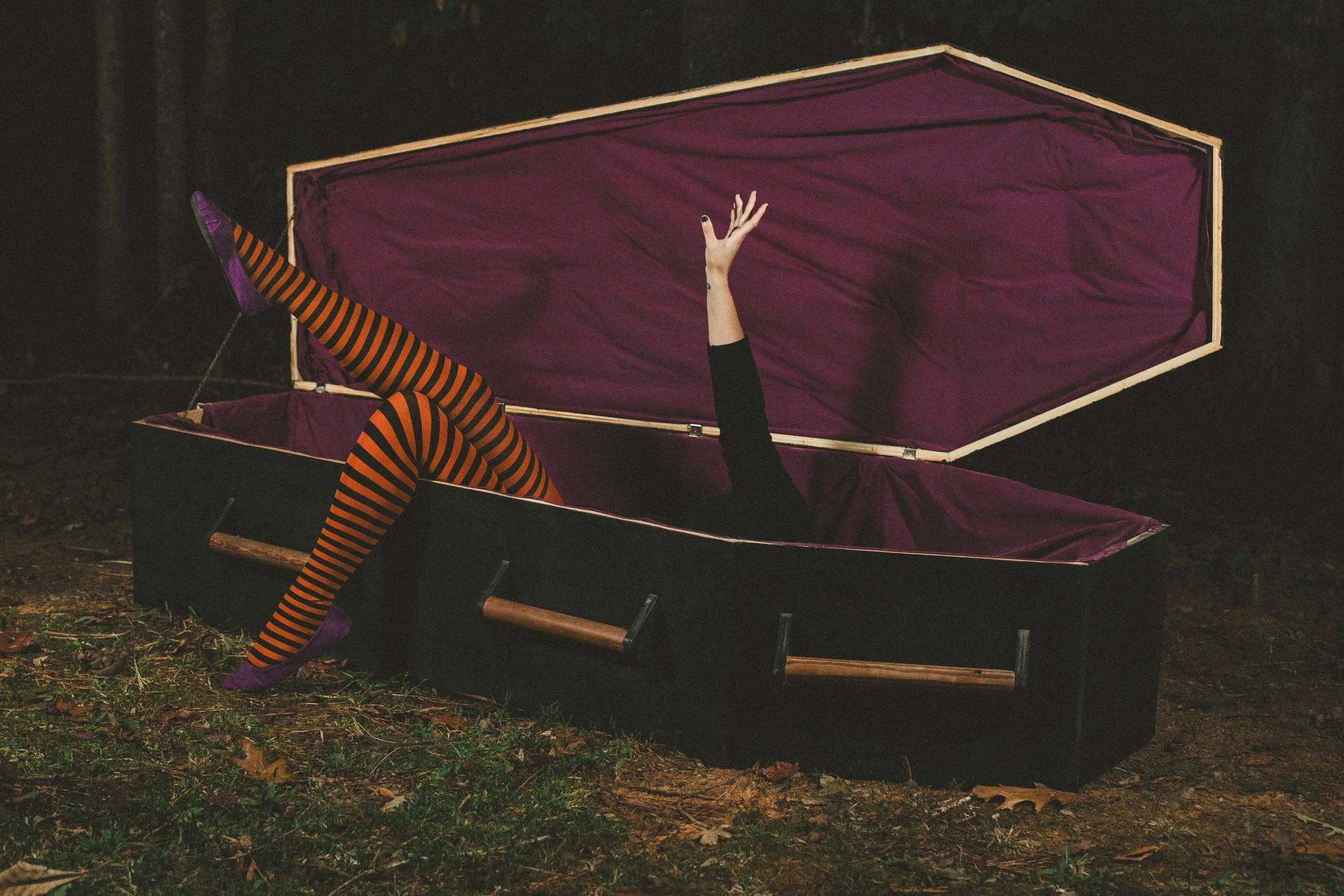 "Awaken" by photographer Allie Mullin | Allie's 31 Days of Halloween at Main Street Station Gallery | The Crone House in Richmond, VA