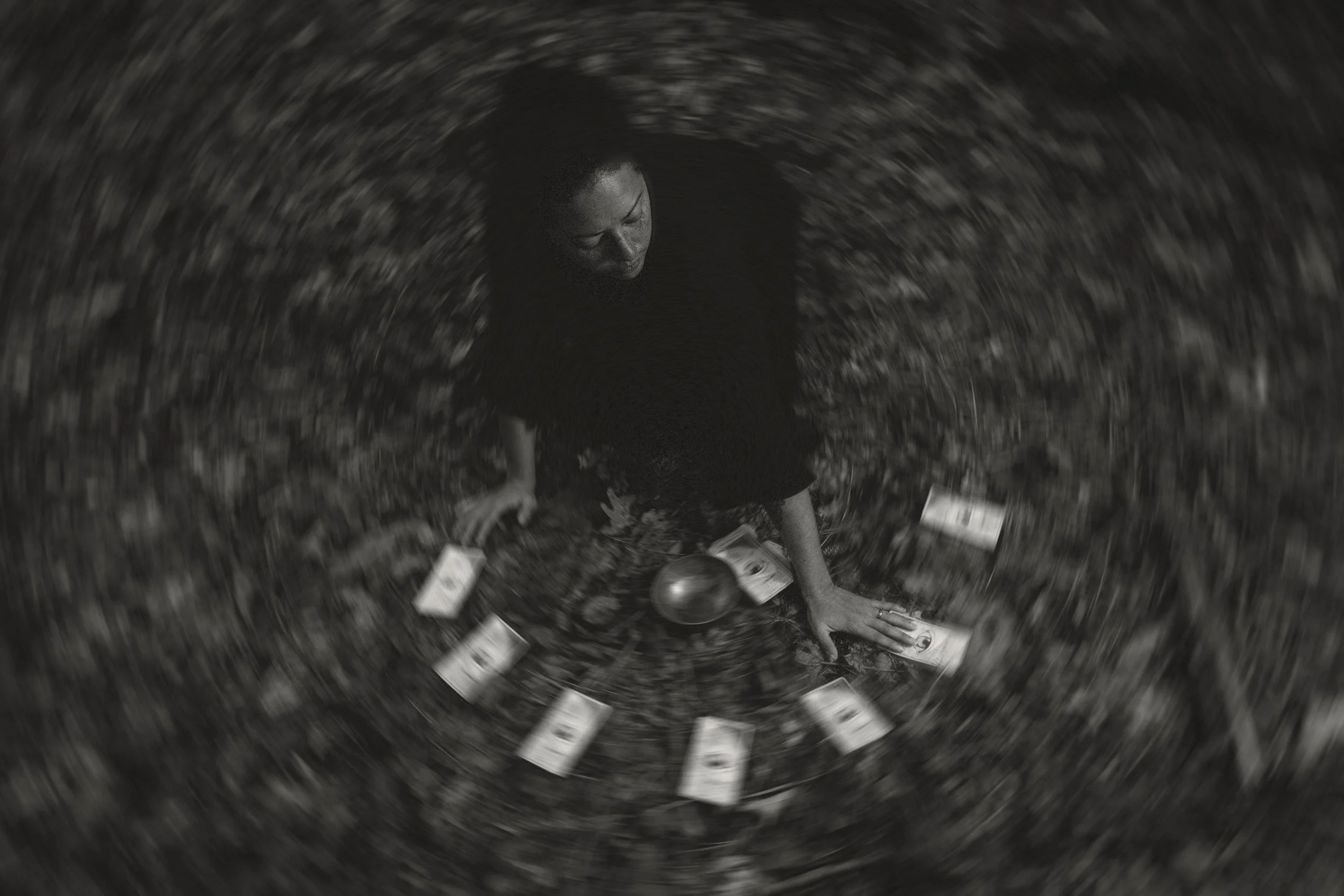 "Knowing" by photographer Allie Mullin | Allie's 31 Days of Halloween at Main Street Station Gallery | The Crone House in Richmond, VA