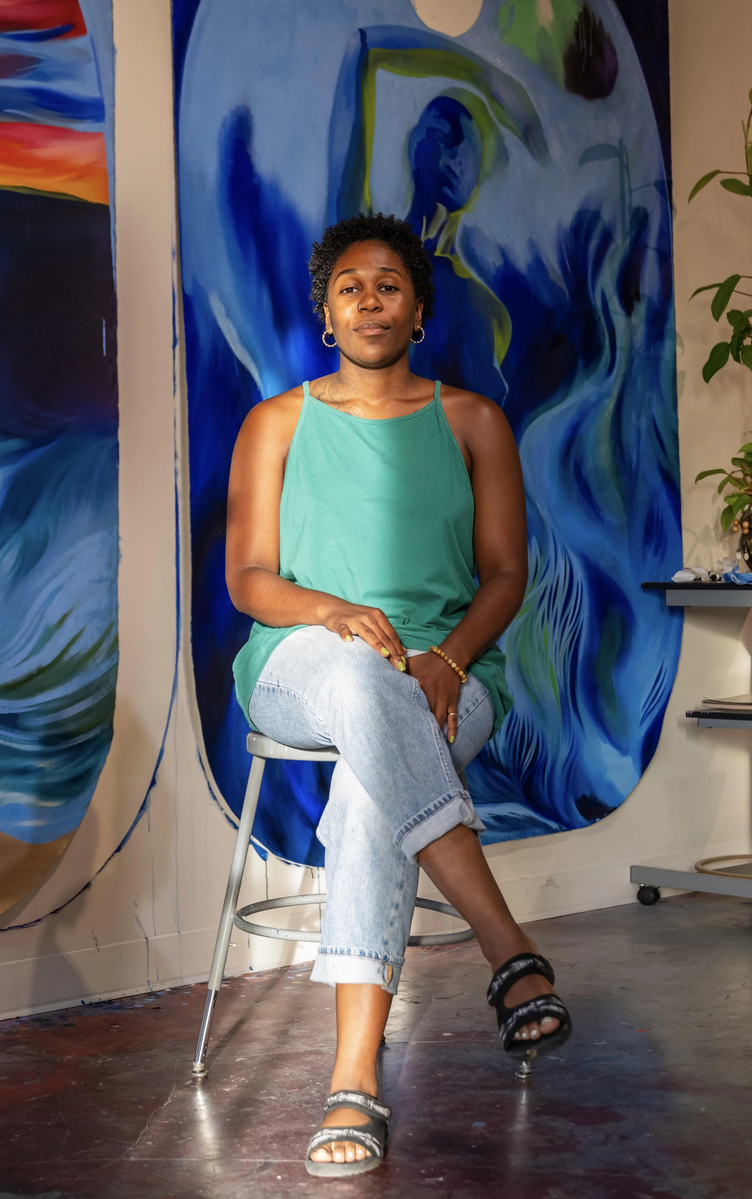 Mahari Chabwera | Painting & Mixed Media | Crone House Richmond VA