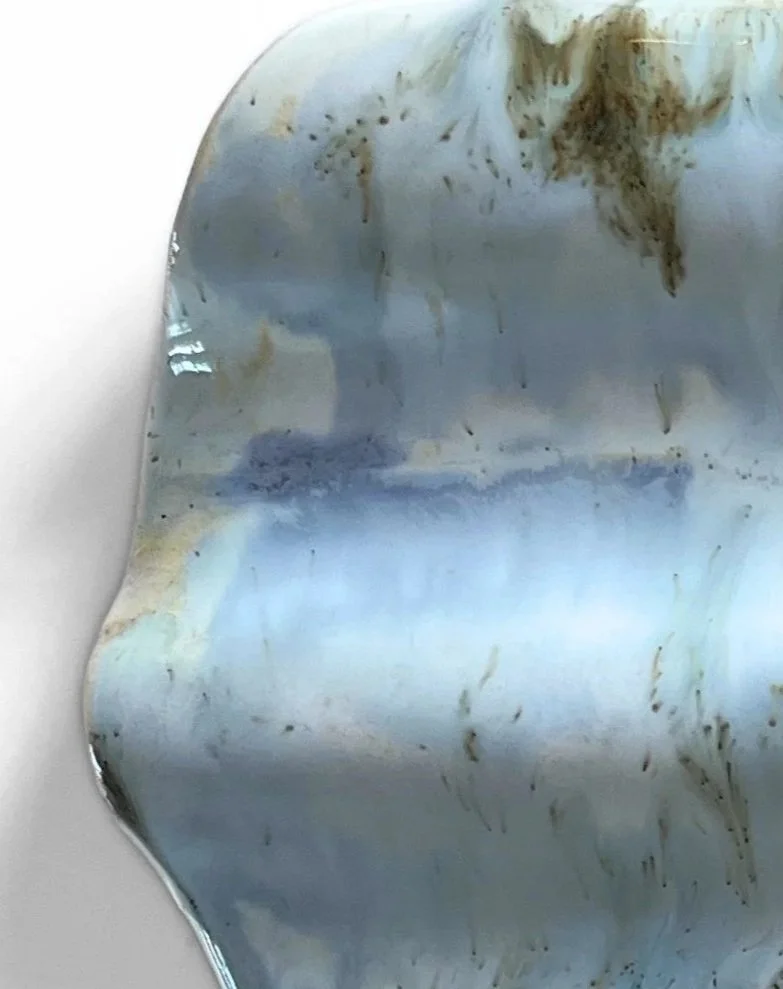 Deep Knowing No. 2 | Abstract organic ceramic wall sculpture by Sylvia Mallory | Crone House in Richmond, VA
