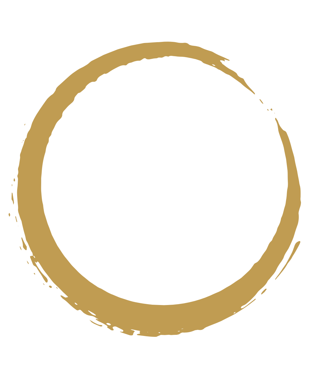 Gold Oburus Zen Circle