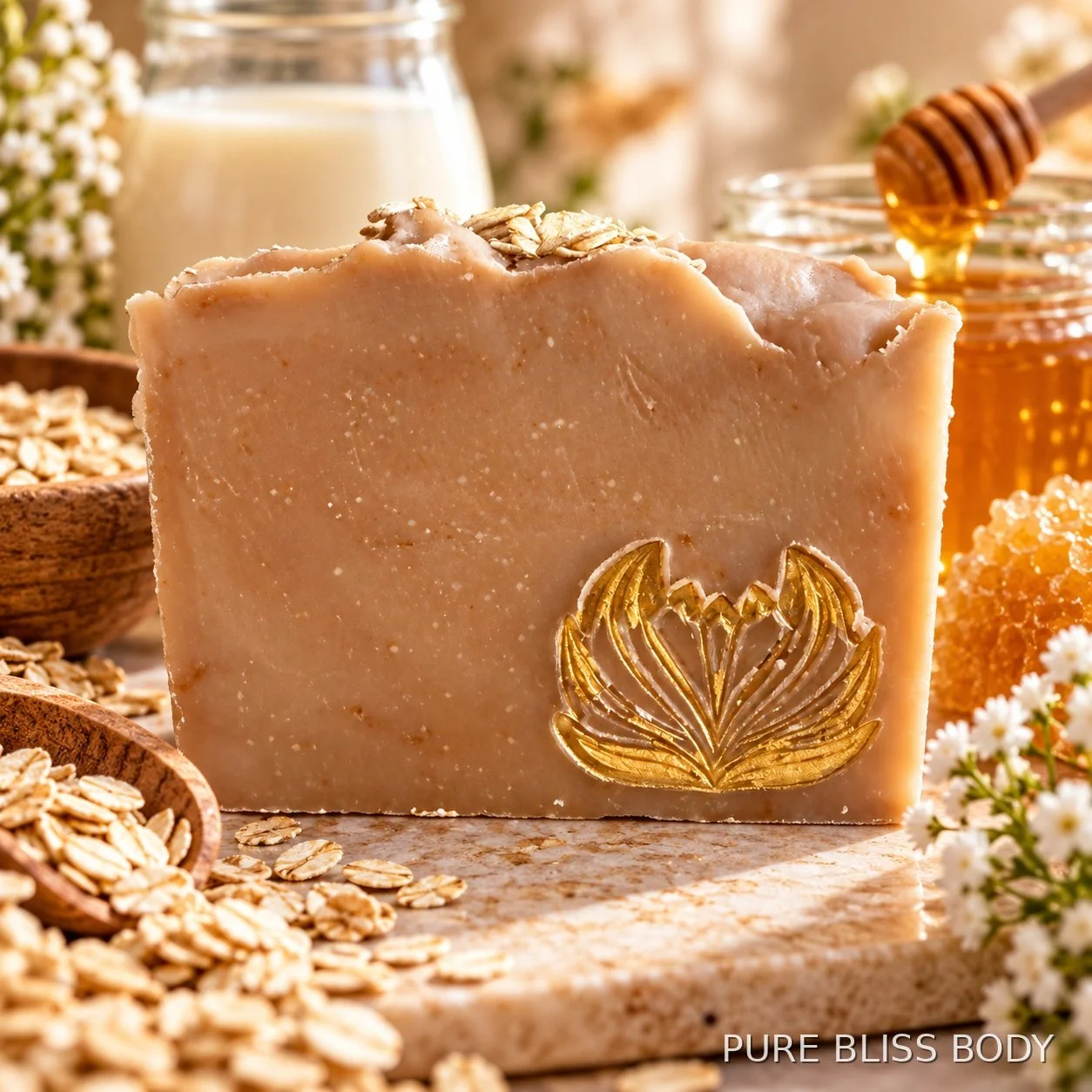 Oatmeal Milk & Honey Soap Bar