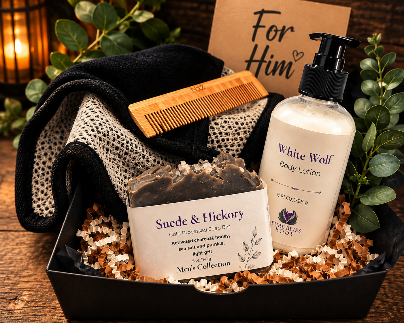 For Him Gift Basket