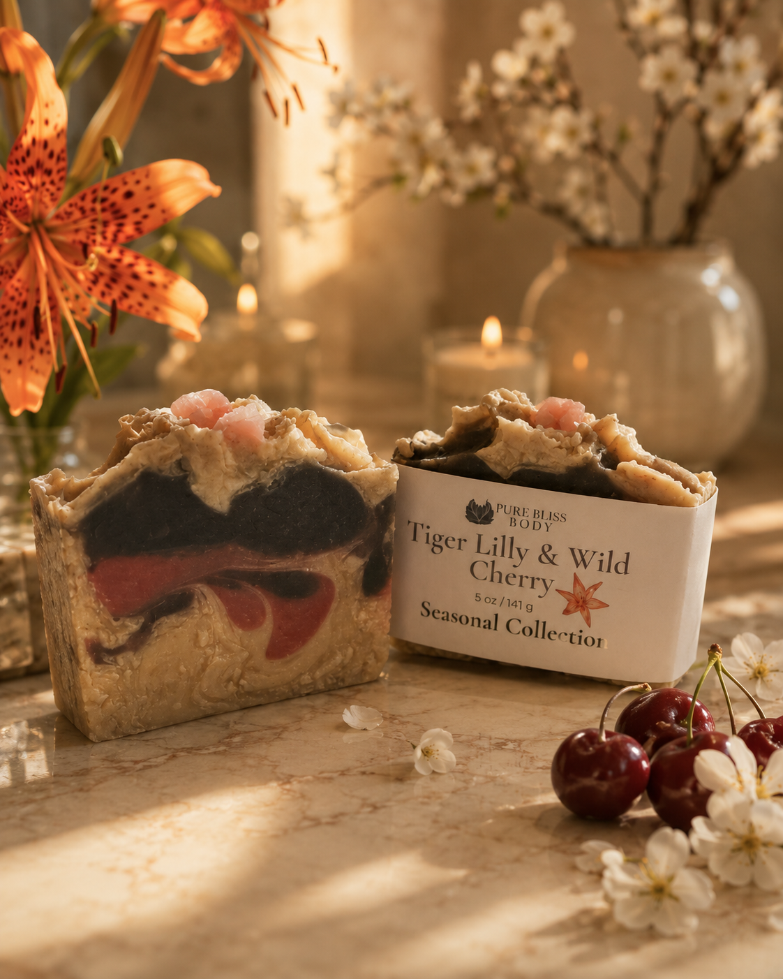 Tiger Lilly & Wild Cherry Bar Soap
