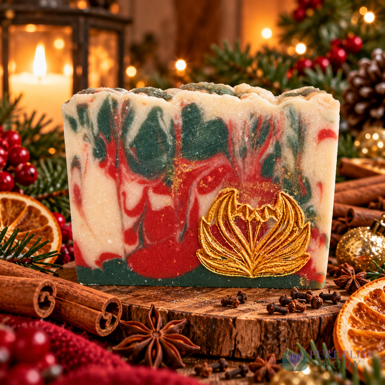 Holiday Spice soap bar