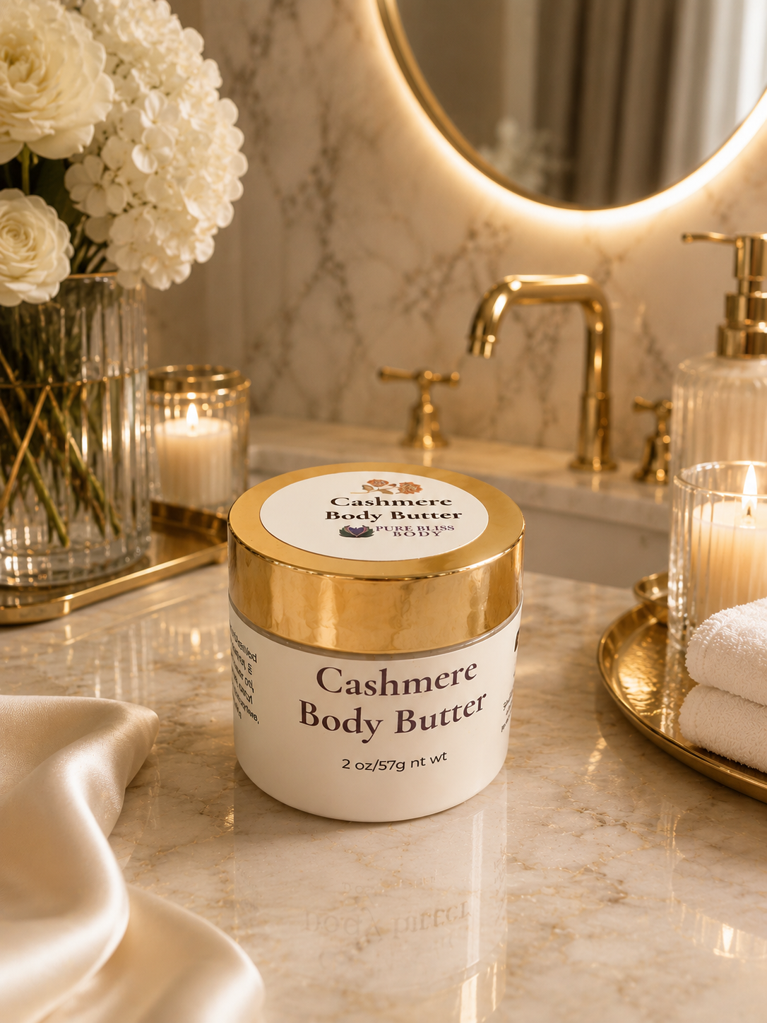 Cashmere Creme Body Butter 2 oz