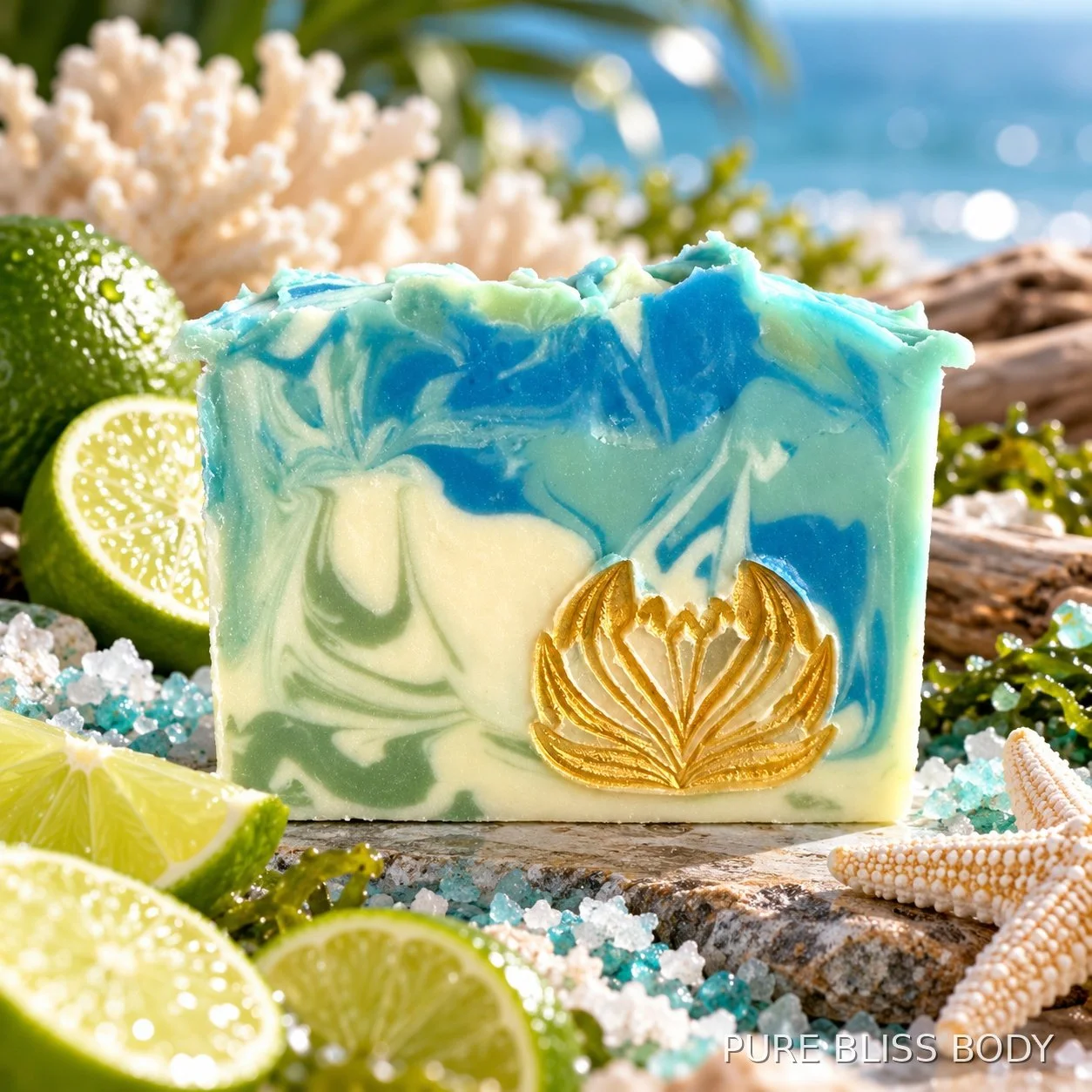 Lime & Ocean Minerals Aloe Vera Bar Soap