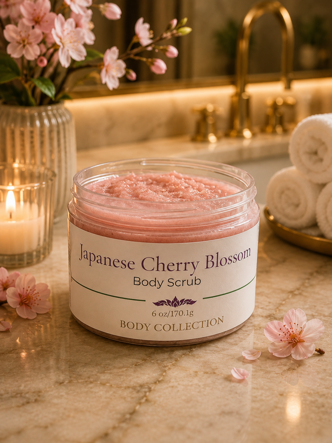 Japanese Cherry Blossom Scrub