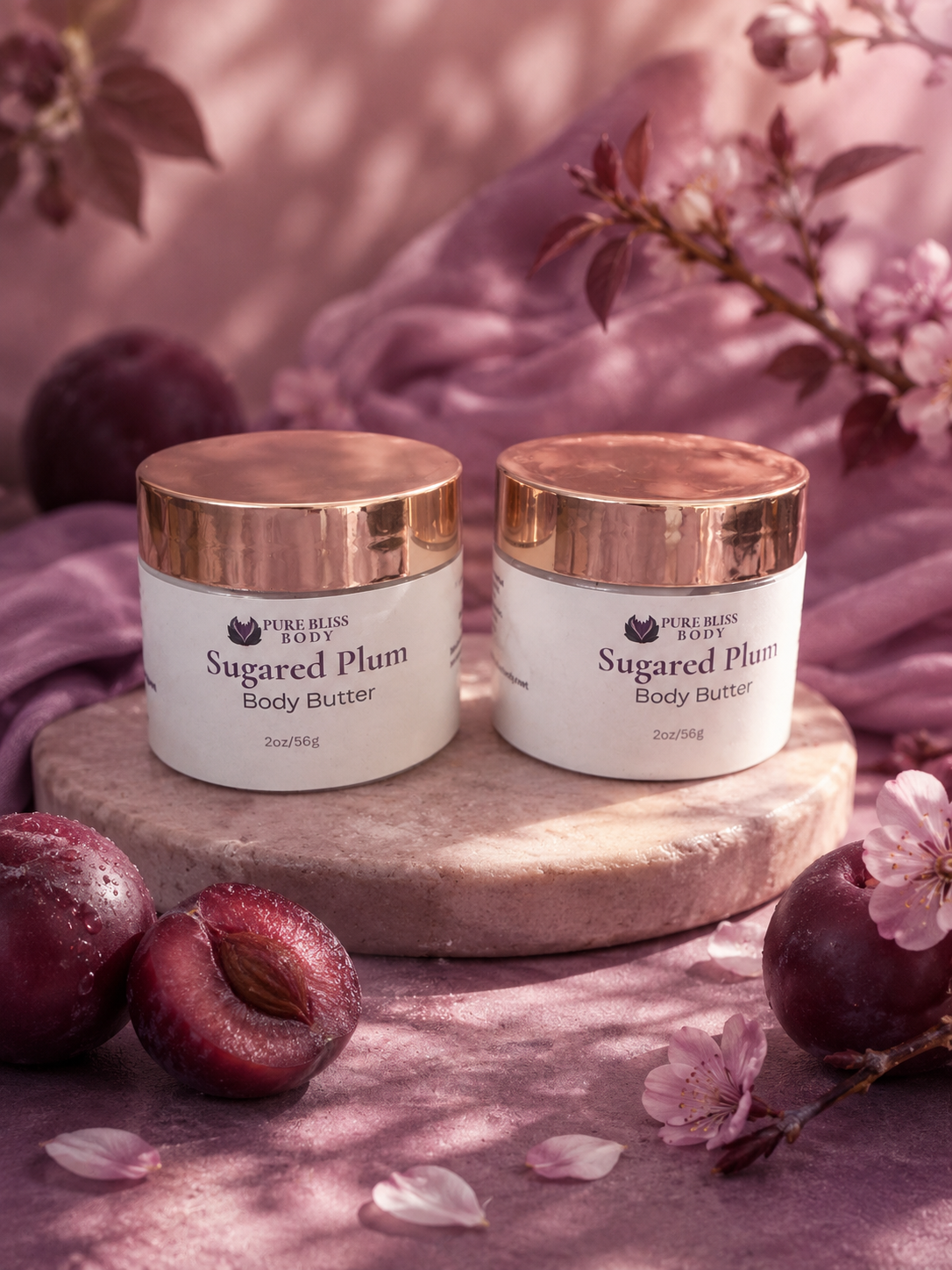 Sugared Plum Body Butter  5 oz