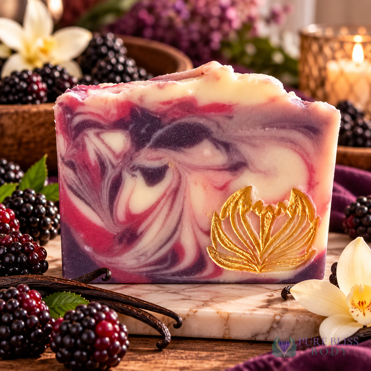 Black Raspberry Vanilla Soap