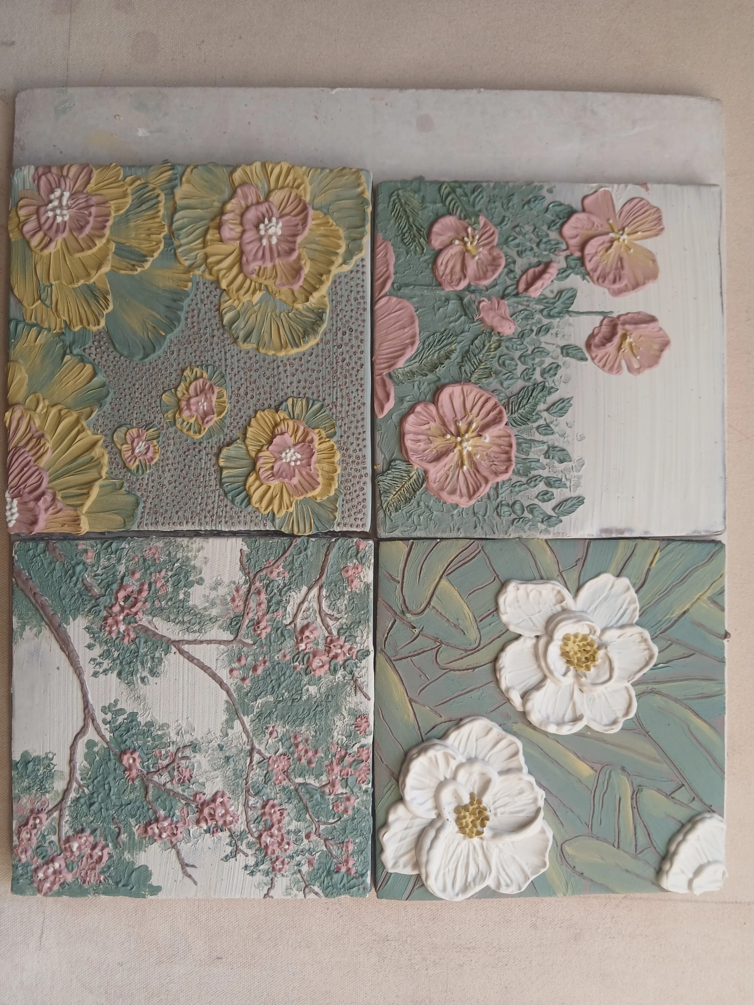 02/14 Slip Trailing Tiles