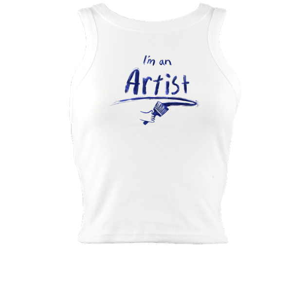 I'm an Artist - Racerback Tee