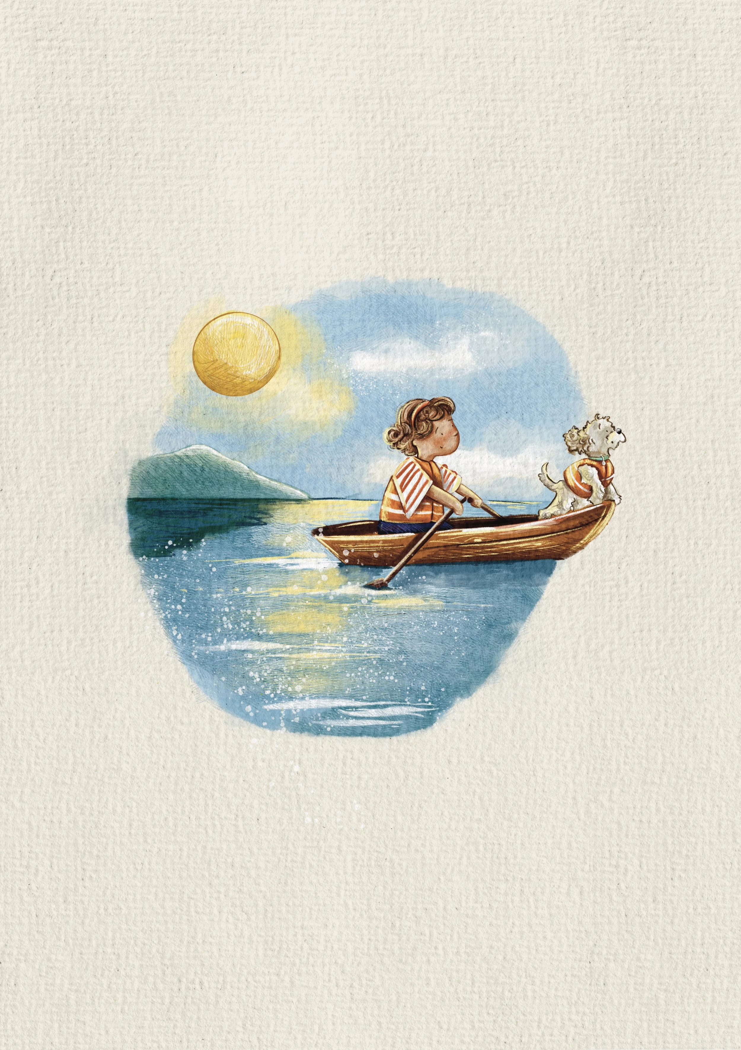 'Out at Sea' The Very Special Gift A4