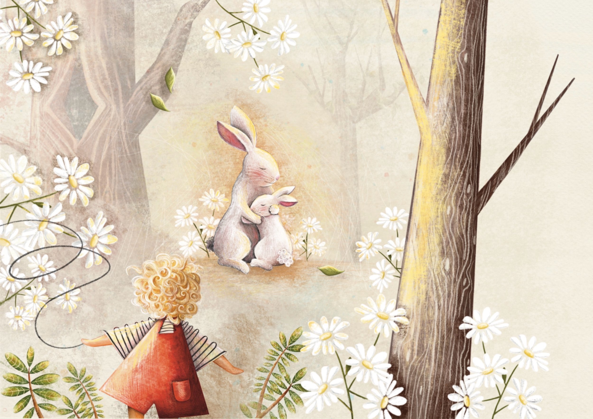 'Bunny' A4 Print