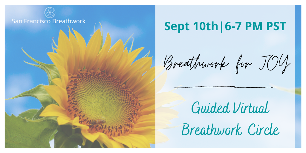 Breathwork for Joy: Virtual Breathwork Meditation Circle