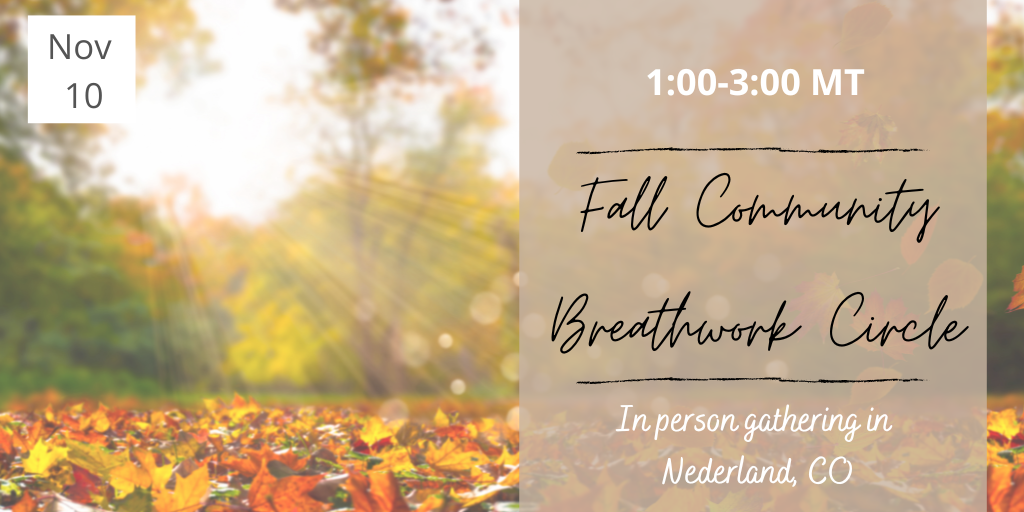 Fall Community Breathwork Circle