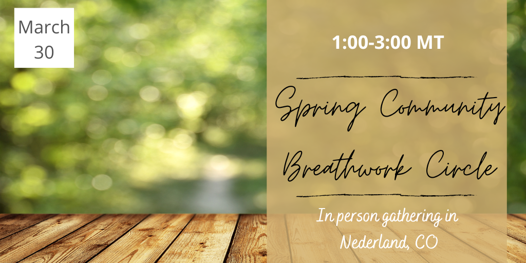 Spring Community Breathwork Circle 