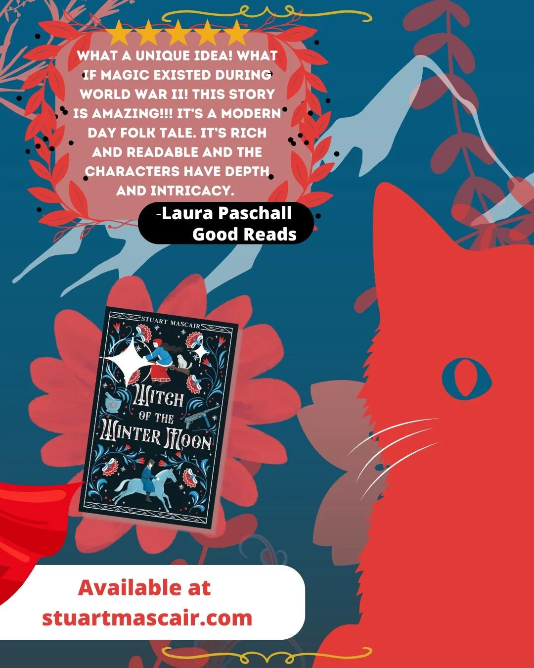 🌙❄️ The witch waits in the snow&hellip;

Enter a world of winter magic, ancient curses, and eerie silence.
Witch of the Winter Moon by Stuart Mascair is a haunting dark fantasy that lingers long after the final page.

Available now at stuartmascair.