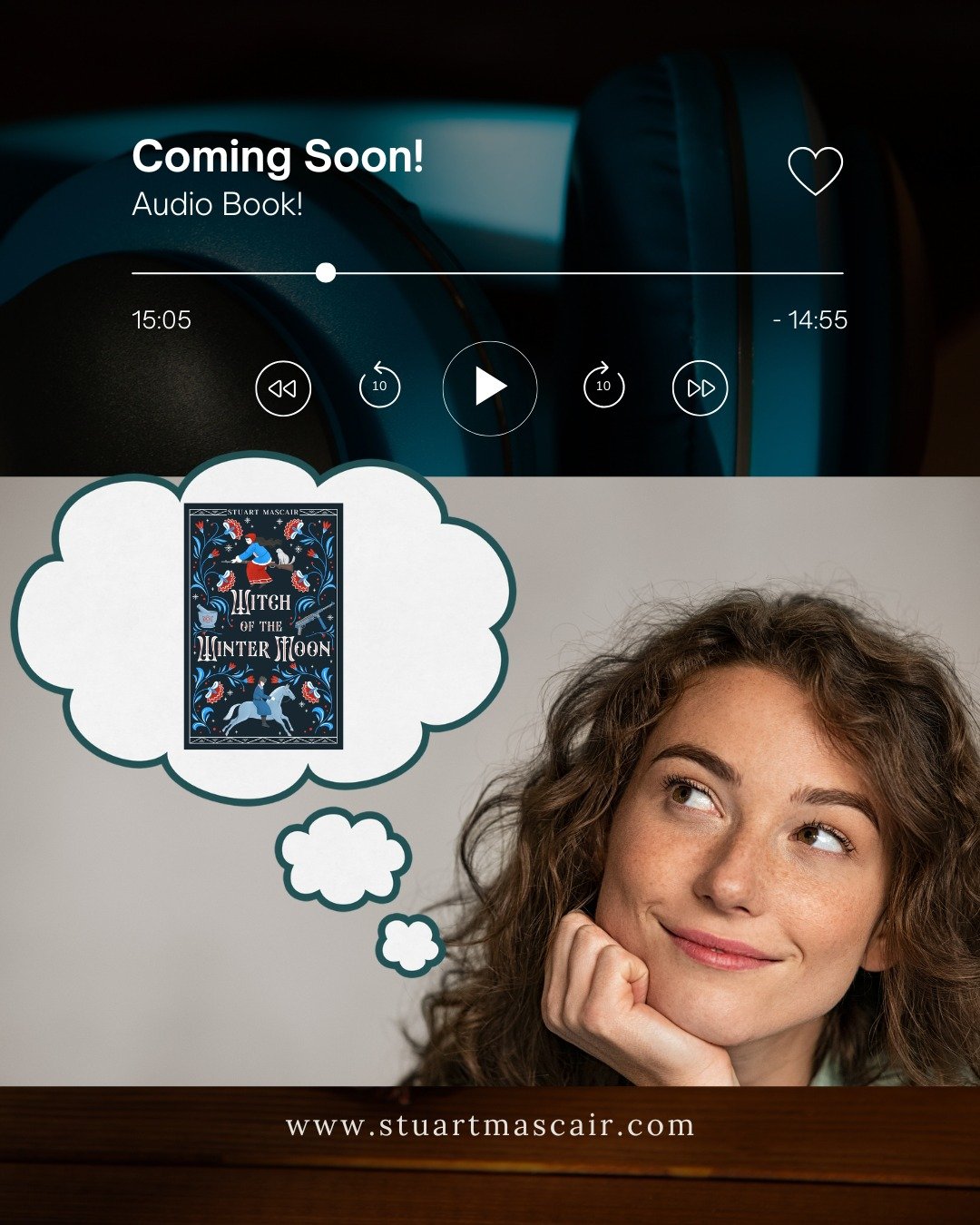 Exciting news! 🎧📚
My audiobook is officially in the works, and I can&rsquo;t wait to share what&rsquo;s coming next.

This project has been a true labor of passion, and I&rsquo;m so excited to bring the story to life in a whole new way through audi