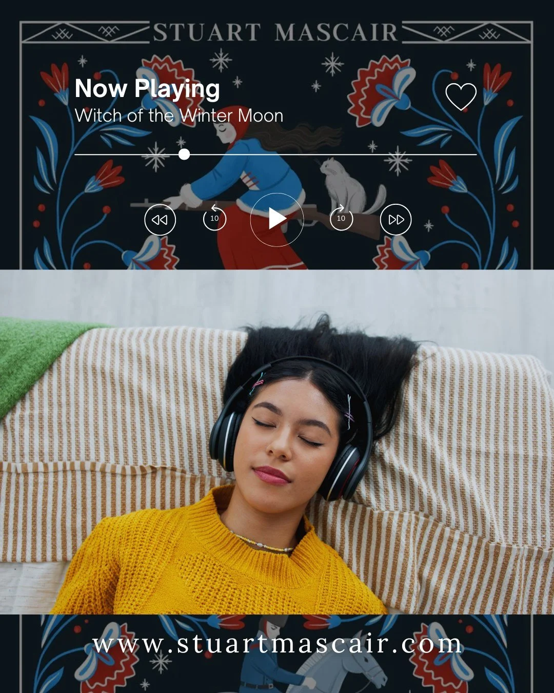 🎧 Prefer audiobooks? Big news is coming your way&hellip;

If you love listening to your fantasy reads, stay tuned &mdash; something exciting is in the works for my books.

In the meantime if you prefer reading digital or a book in your hands Witch o