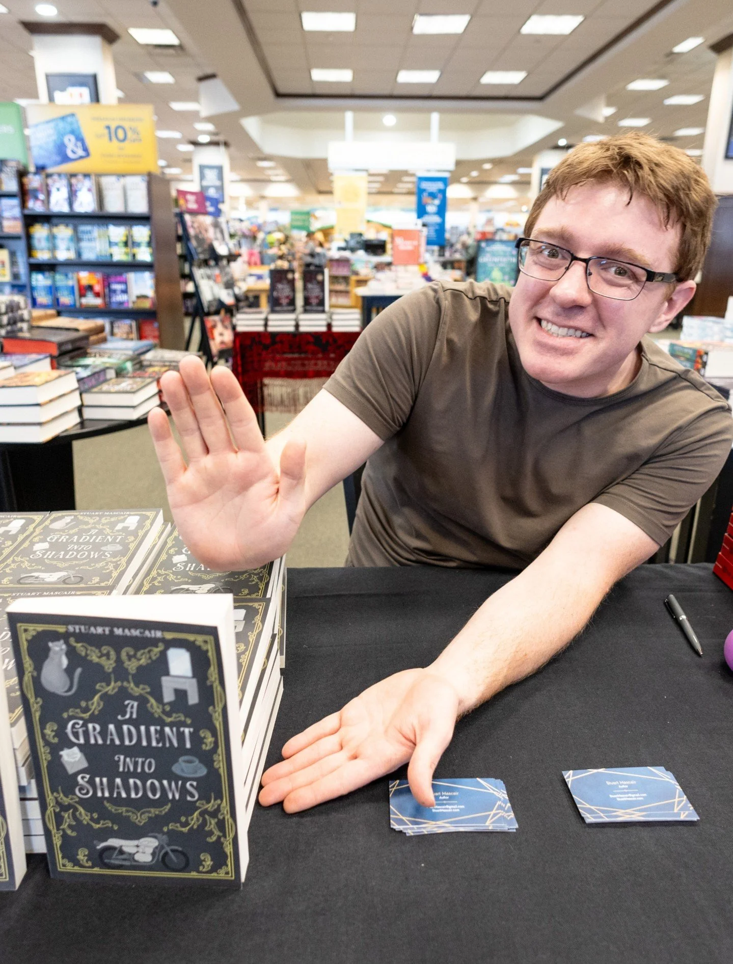 I have been busy booking amazing events for this year! Stay tuned to my social media pages for my next event! 

In the meantime if you prefer reading digital or a book in your hands Witch of the Winter Moon is available now at StuartMascair.com ✨🌙

