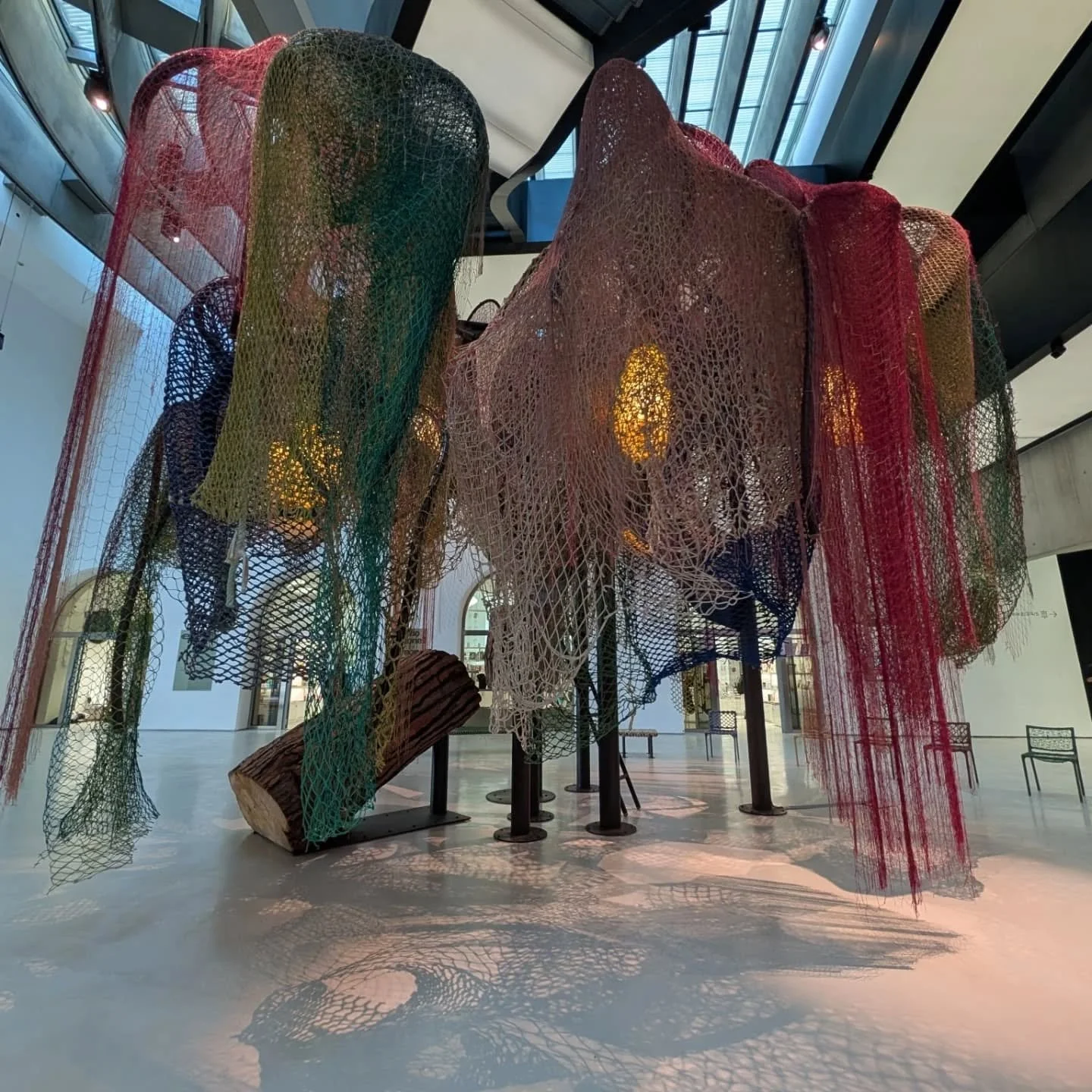 MAXXI Museum in Rome had a really unique architecture in art focus. We went into at least 6 house inspired installations and I loved the tactile and experiential quality of the work.

1  Nacho Carbonell - Memory, in practice
2 Lucia Tehan - Room With