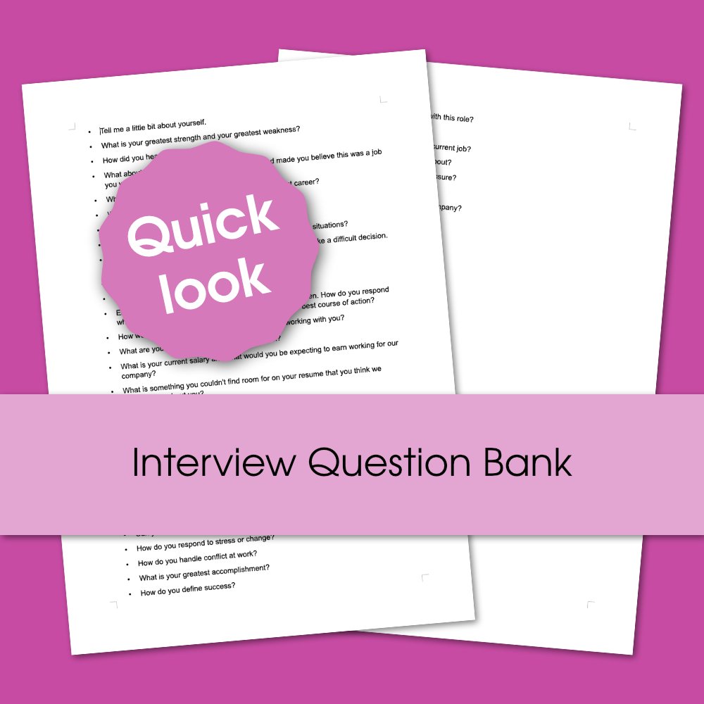 Interview Question Bank