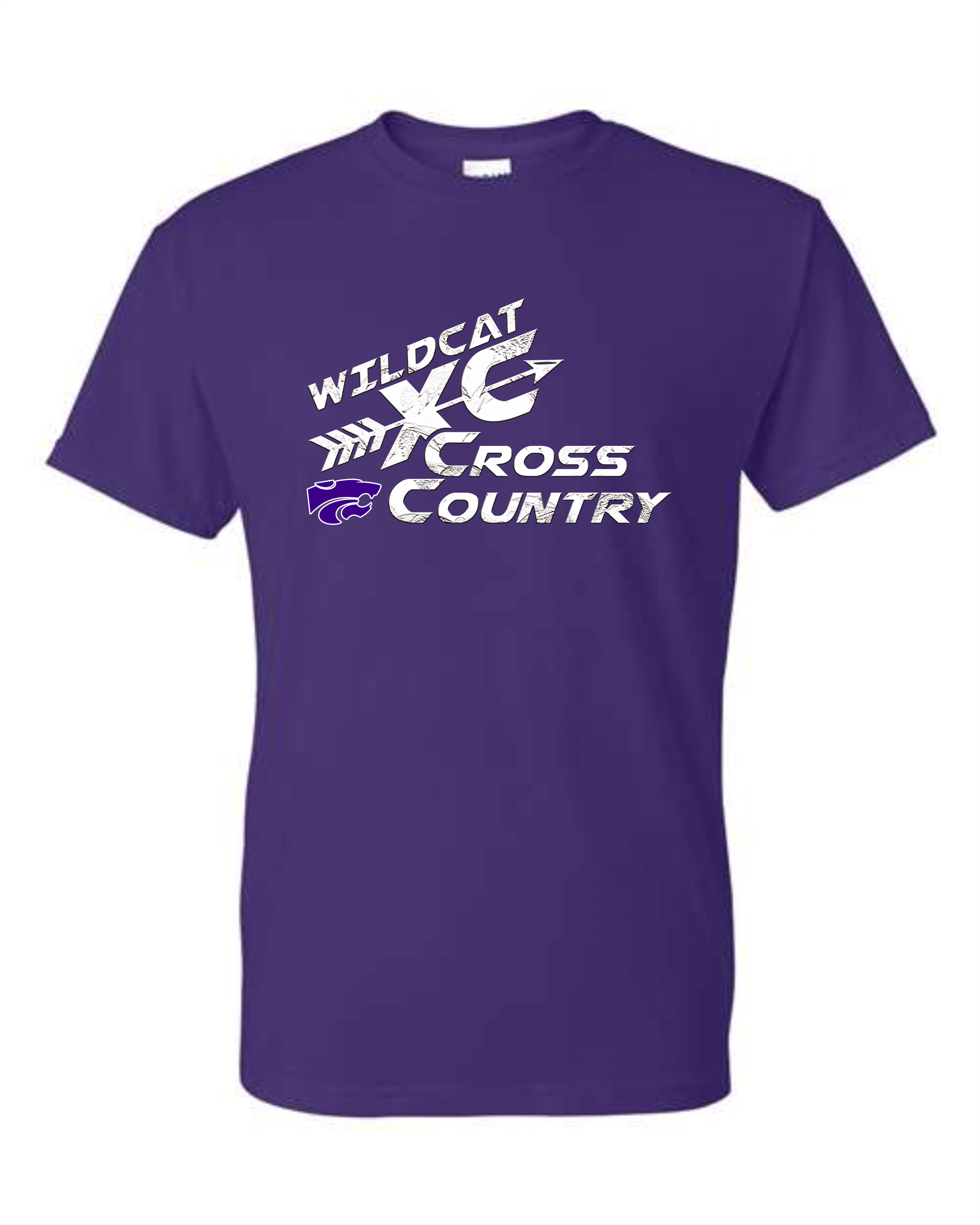 Wildcat Cross Country XC Short Sleeve Tee