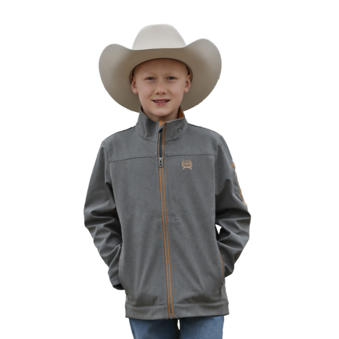 Cinch Boys Grey Bonded Jacket