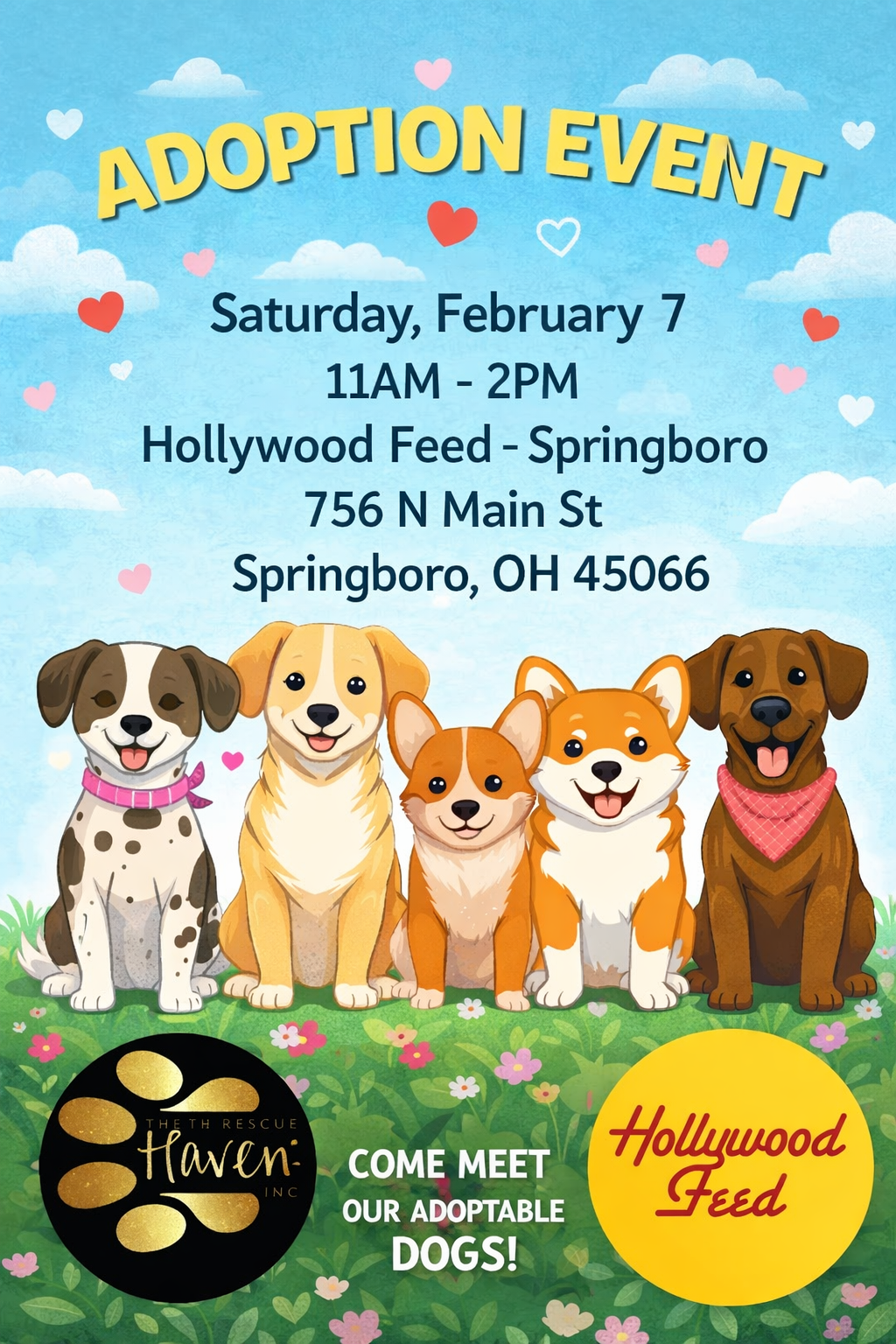 Adoption Event: HWF - Springboro 