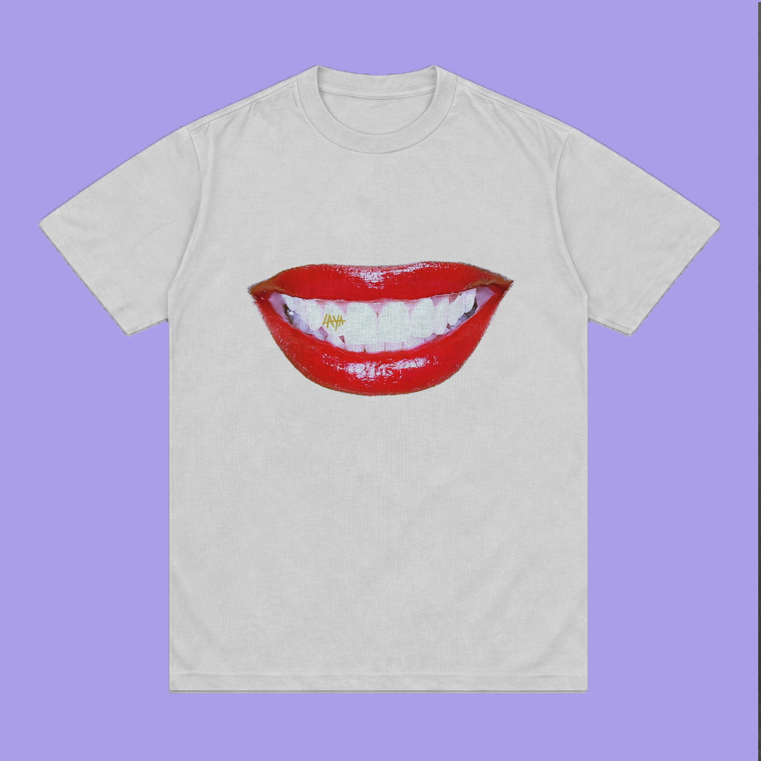 LIPS Tee (White)