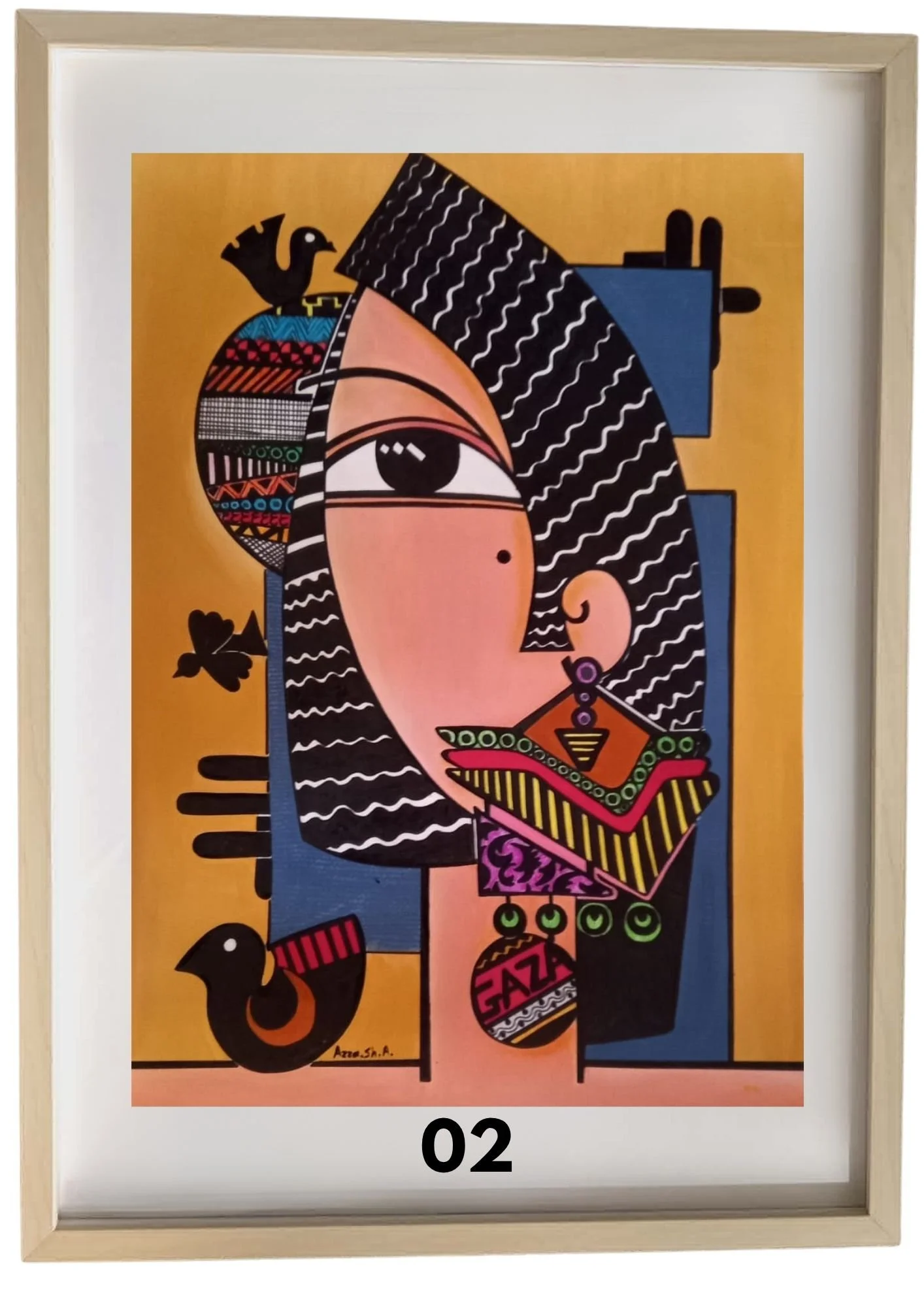 Artist Azza Hasan — Fine Art Prints from Gaza