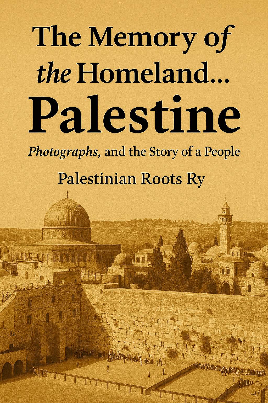 NEW BOOK RELEASE — The Memory of the Homeland… Palestine