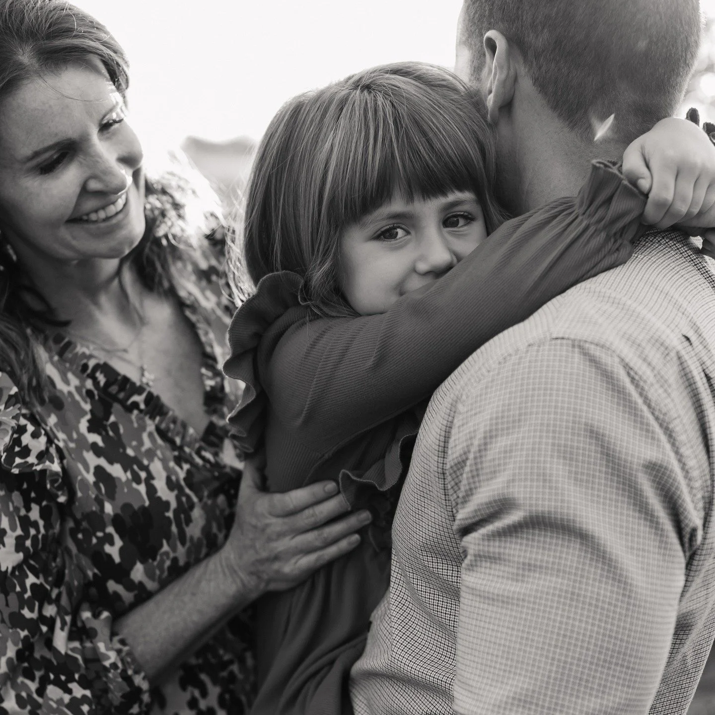 I love images like this. Moments develop on their own when you don't force poses.