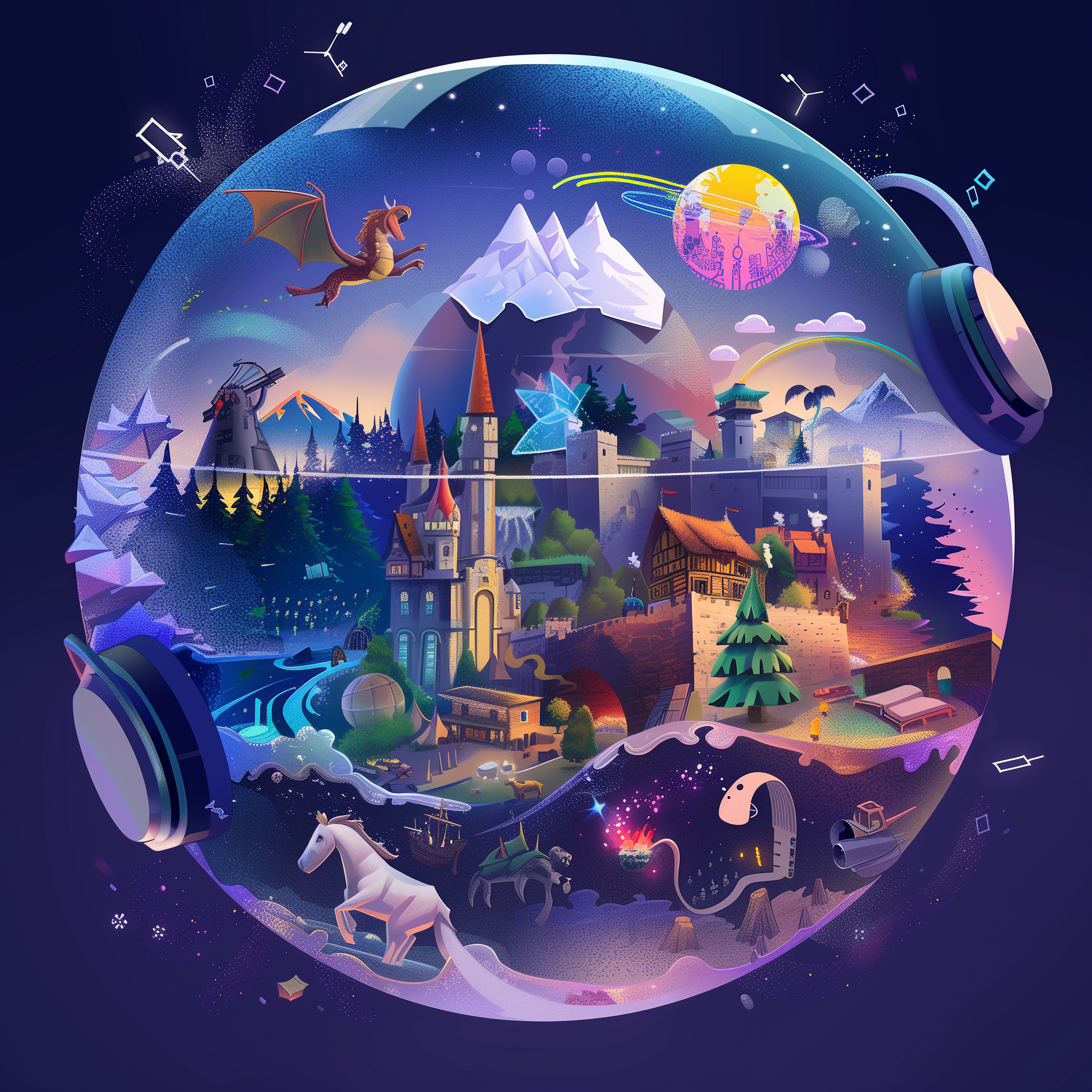 The possibilities of storytelling inside a 360 bubble