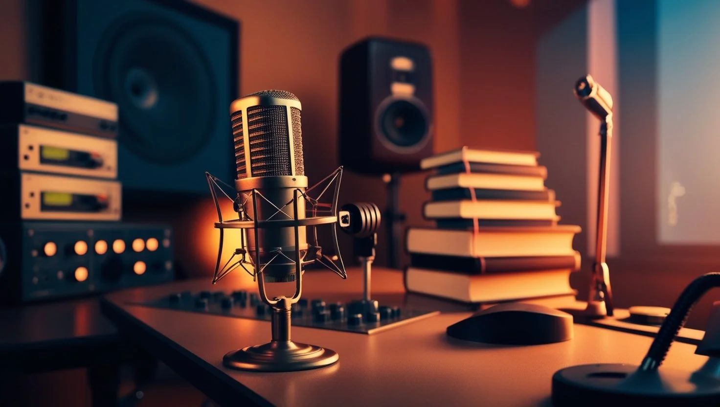 Audiobook recording studio