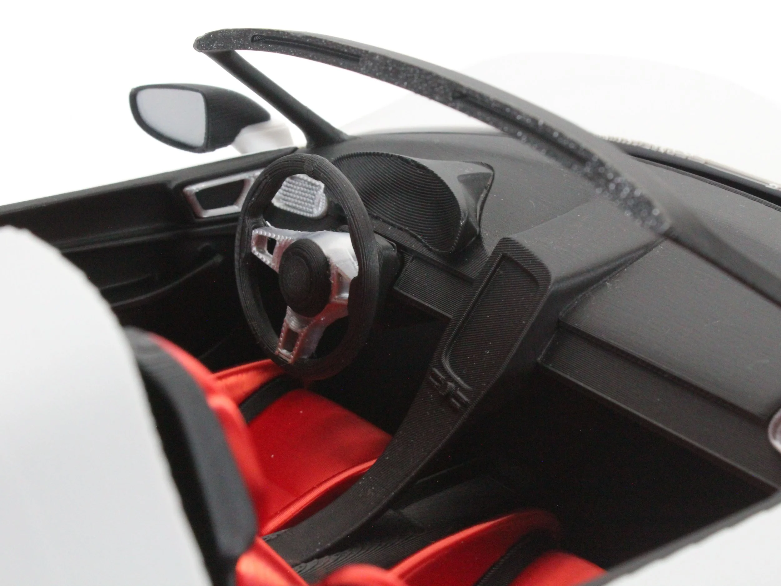 The Vorschtein 978 is a large 1:10 scale display model. This model was inspired by a Porsche 918, and portrays what it's successor could look like.