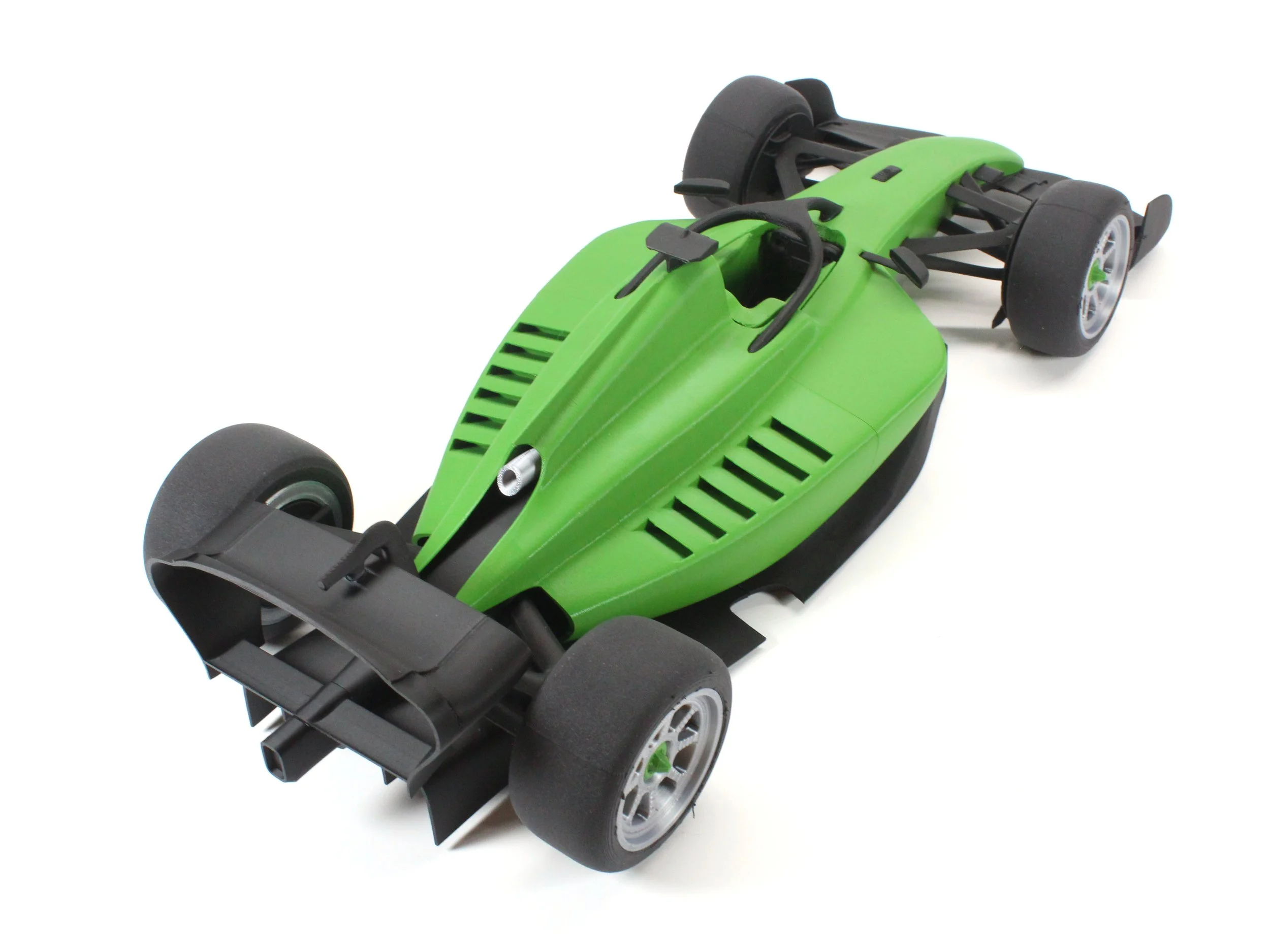 The 2025 Formula Rookie, is a free 3D-printable scale model of a formula style racecar. Inspired by junior series like Formula 2 and 3.