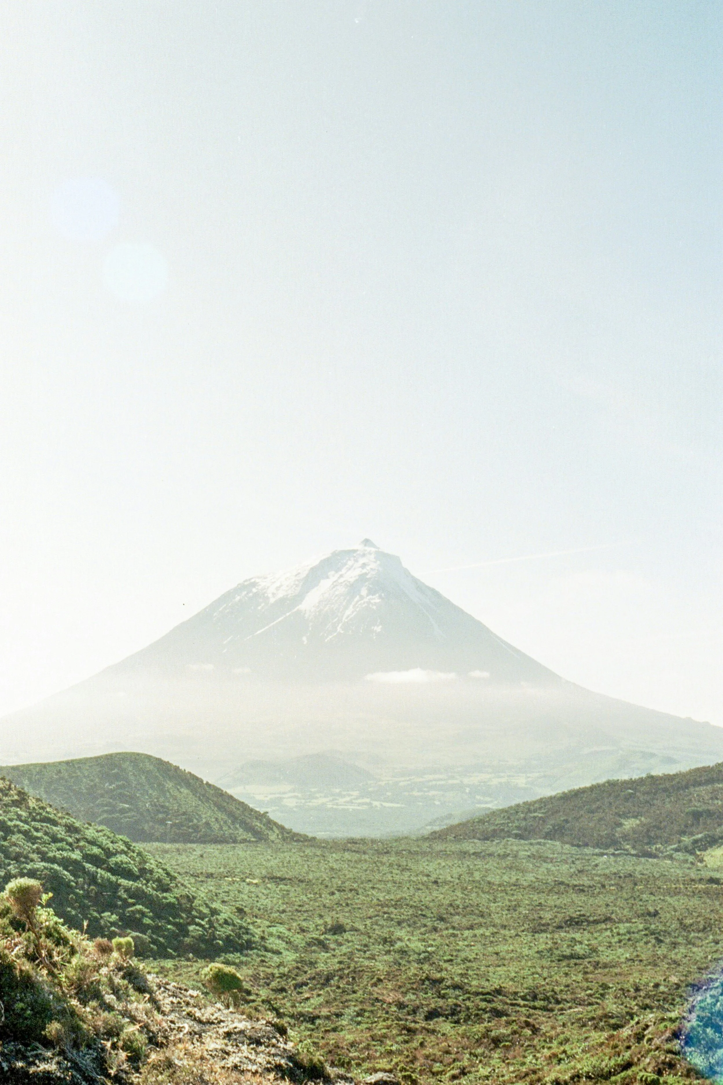 A picture of a mountain peak to represent a core value