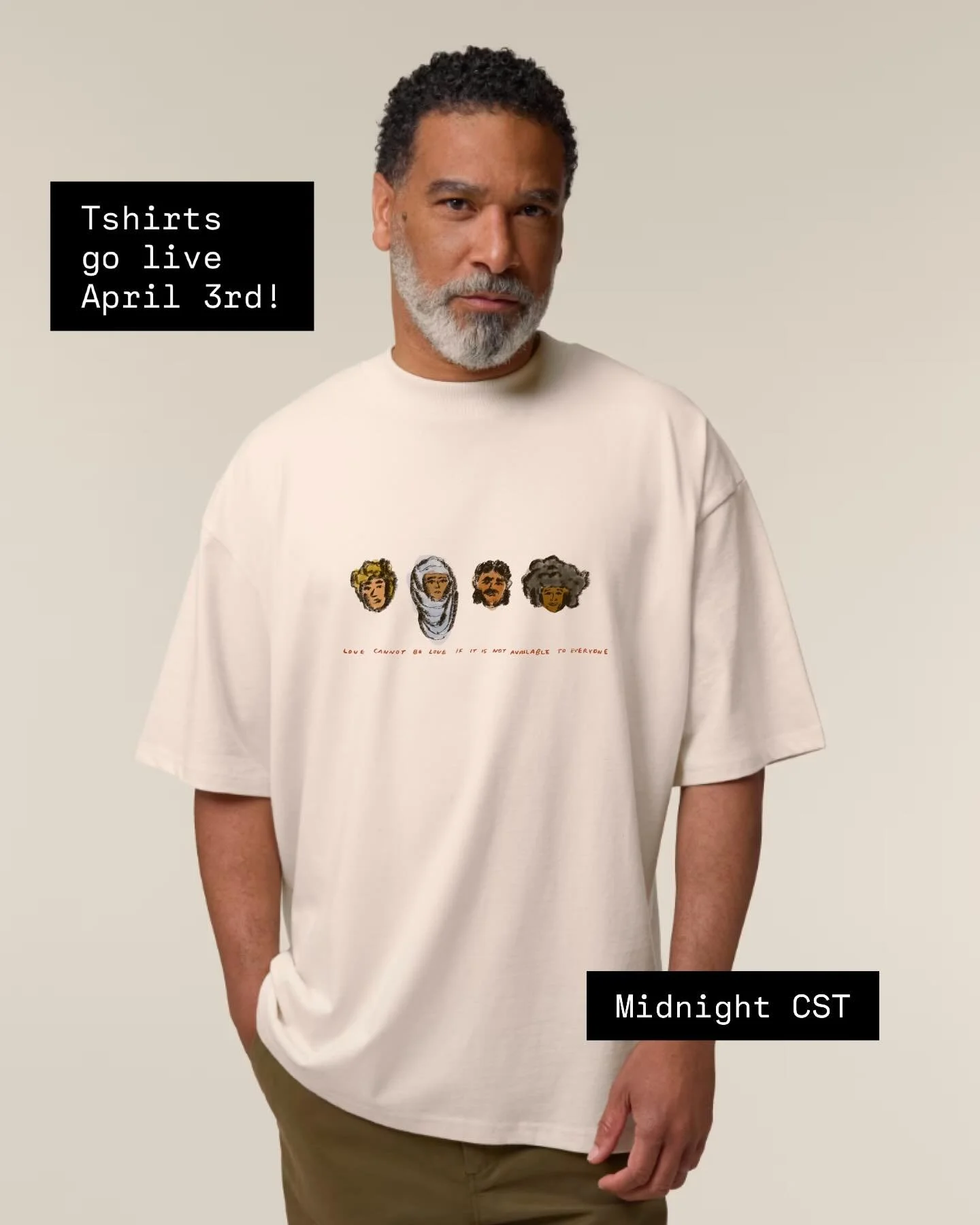 Too many requests to make these shirts again! They are making their comeback with a fresh redesign 🤩 

Tshirts will go live on my website Friday April 3rd! Technically midnight CST on Thursday? 😂 they are very oversized so I would order you&rsquo;r