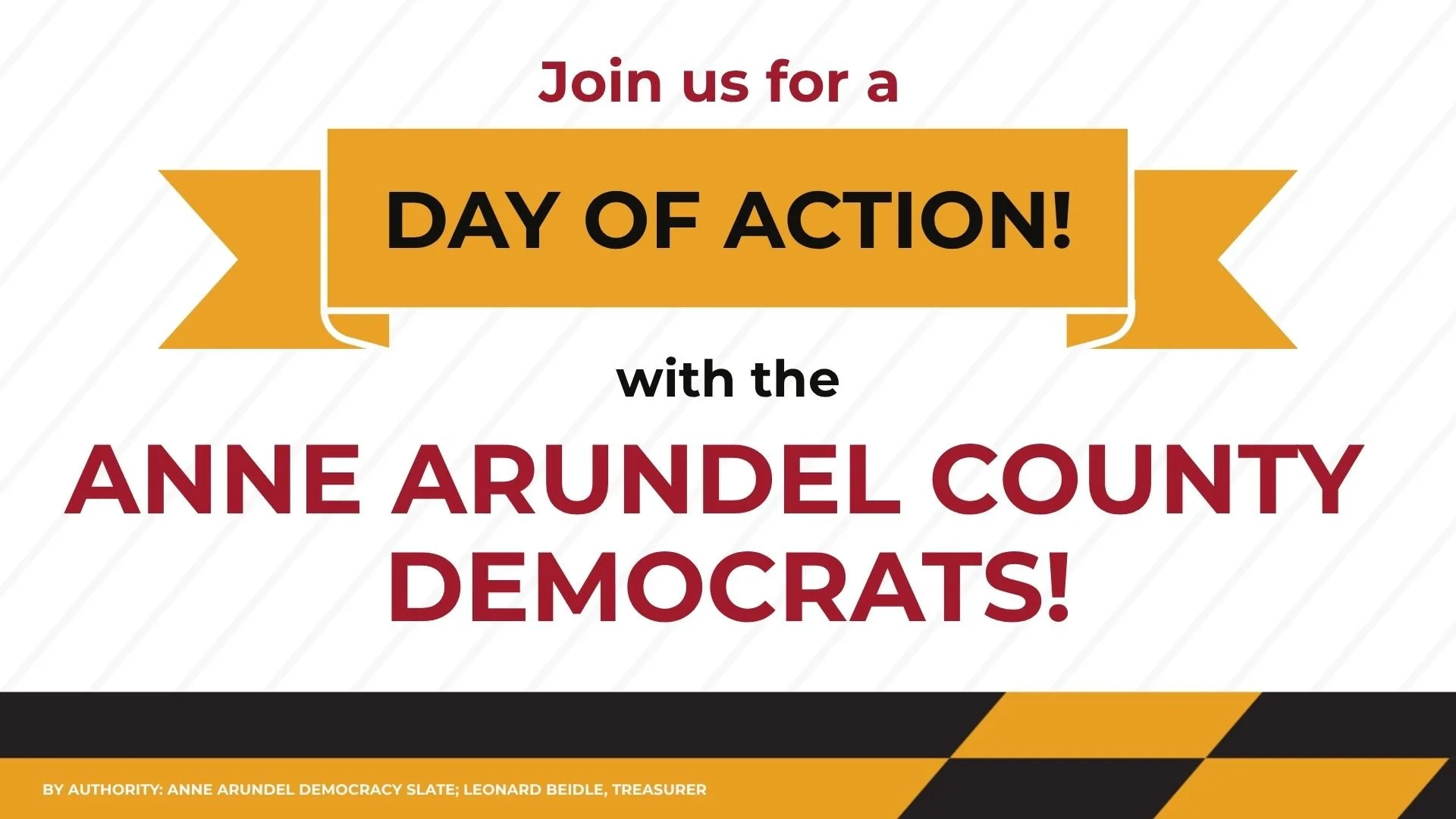 Day of Action with the Anne Arundel County Democrats!