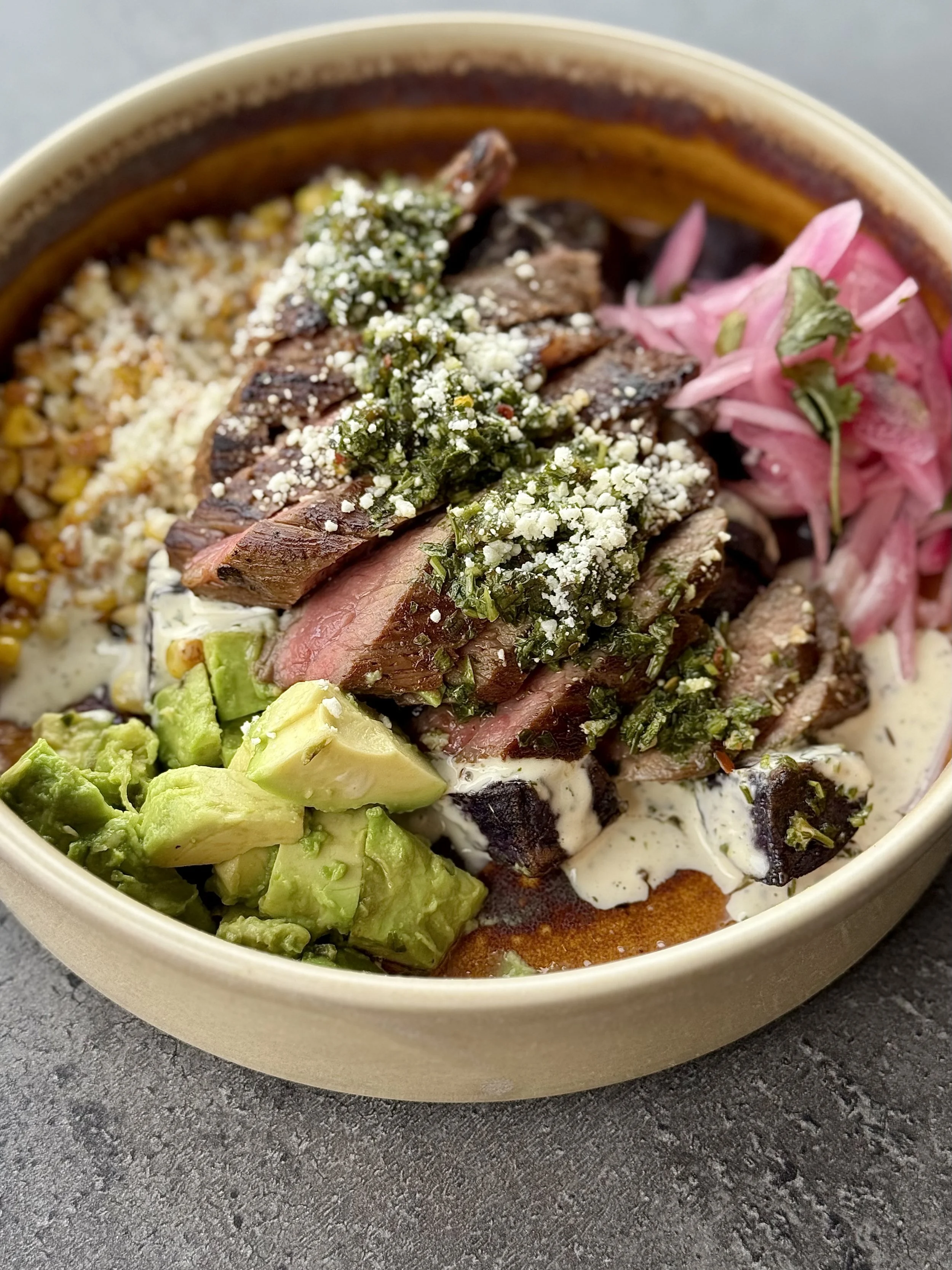 Gaucho Bowl with Steak
