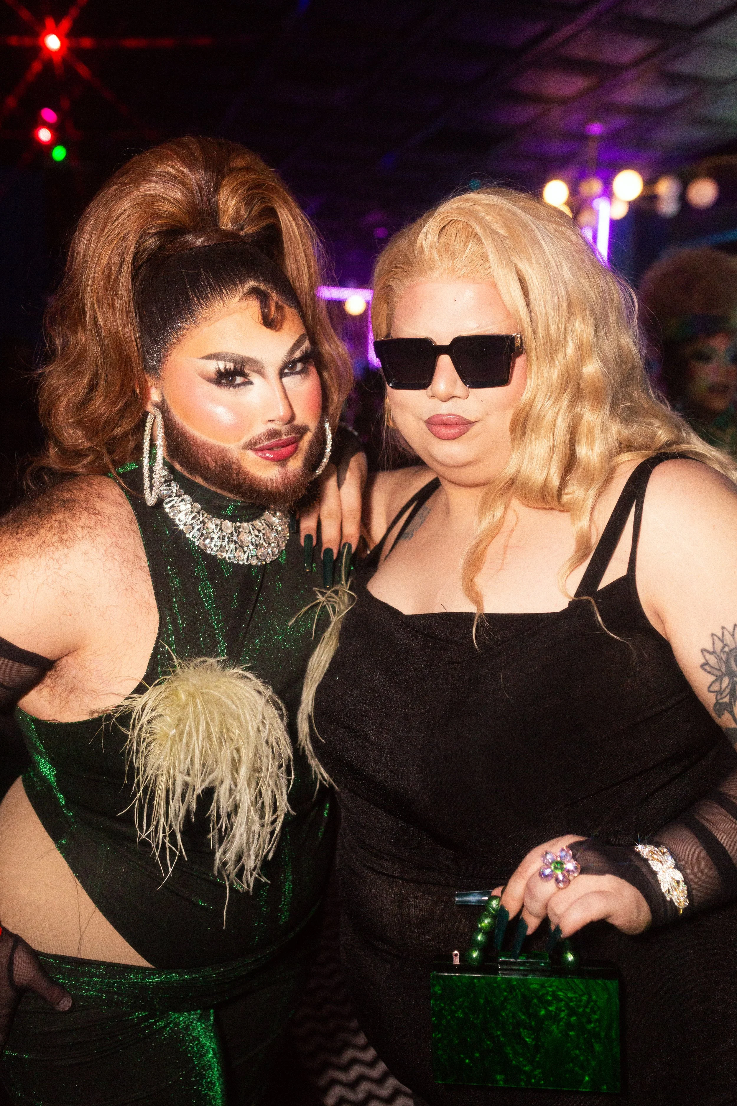 BUMP : EMERALD CITY W/ STEPHANIE (@dragmestephanie) - Photo by Secret Queen (@itssecretqueen)